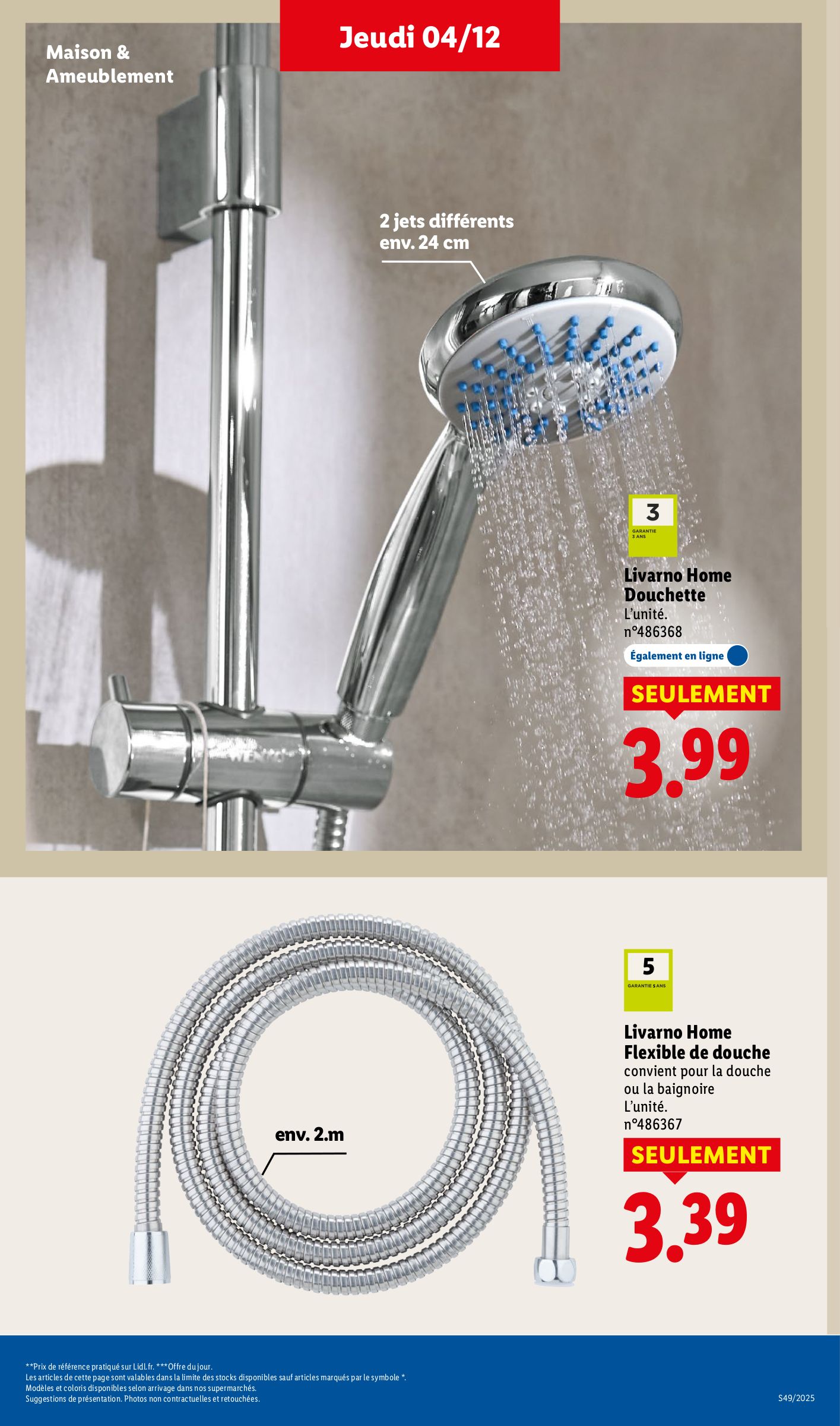 lidl - Catalogue Lidl - Les bonnes affaires de la semaine valable du 01/12 au 04/12 - page: 21