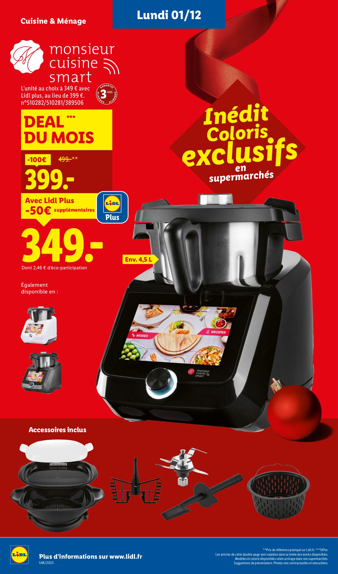 lidl - Catalogue Lidl - Les bonnes affaires de la semaine valable du 01/12 au 04/12 - page: 2
