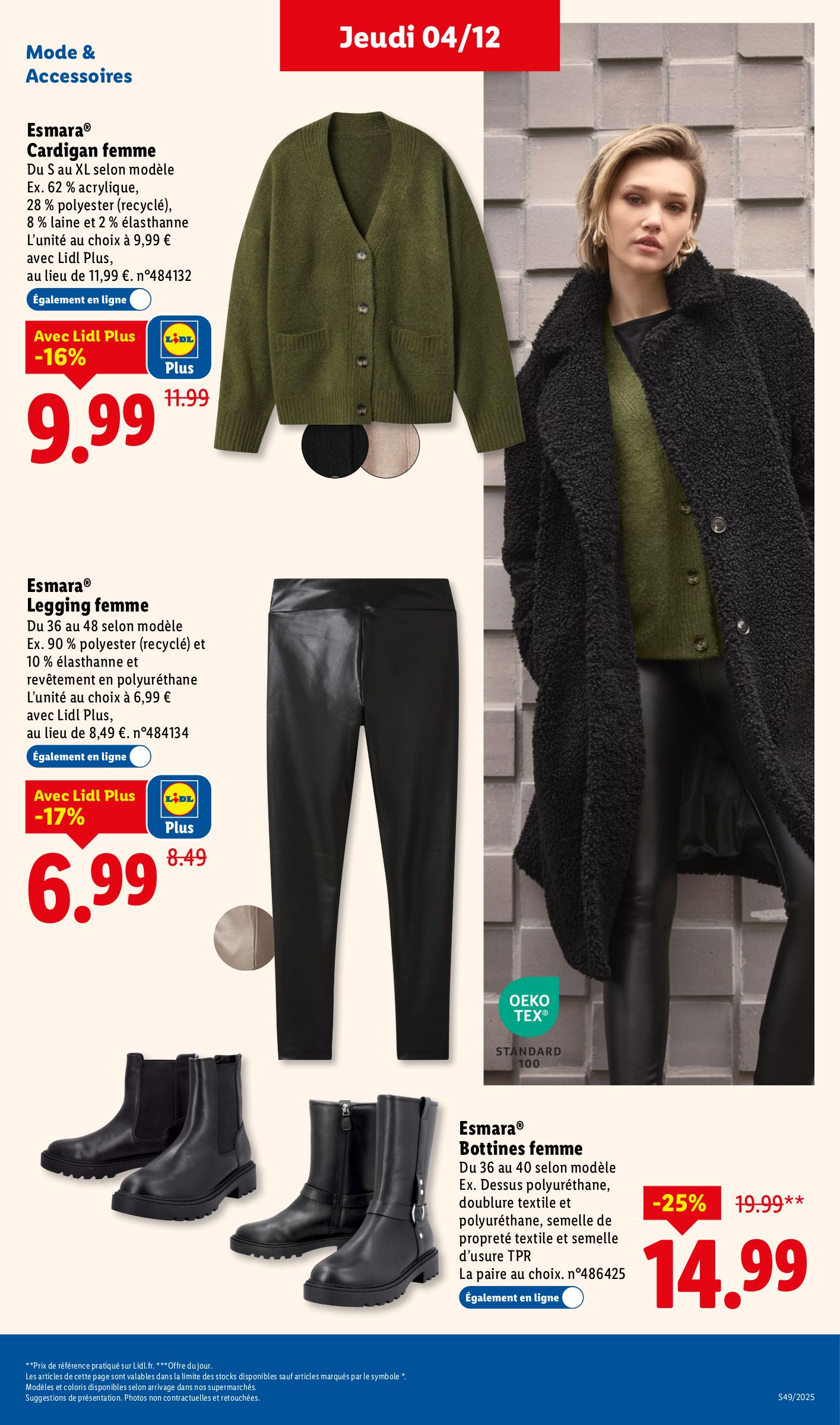 lidl - Catalogue Lidl - Les bonnes affaires de la semaine valable du 01/12 au 04/12 - page: 25