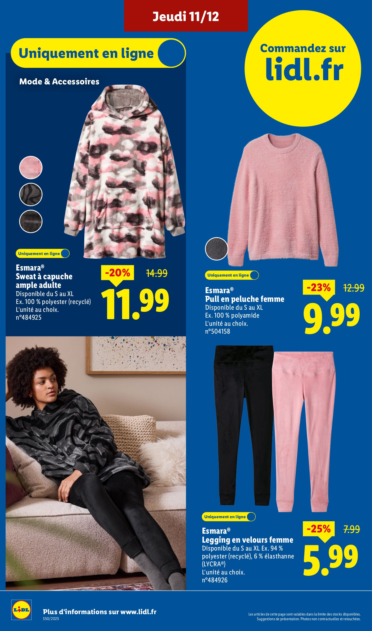 lidl - Catalogue Lidl - Exclu Web valable du 08/12 au 11/12 - page: 12