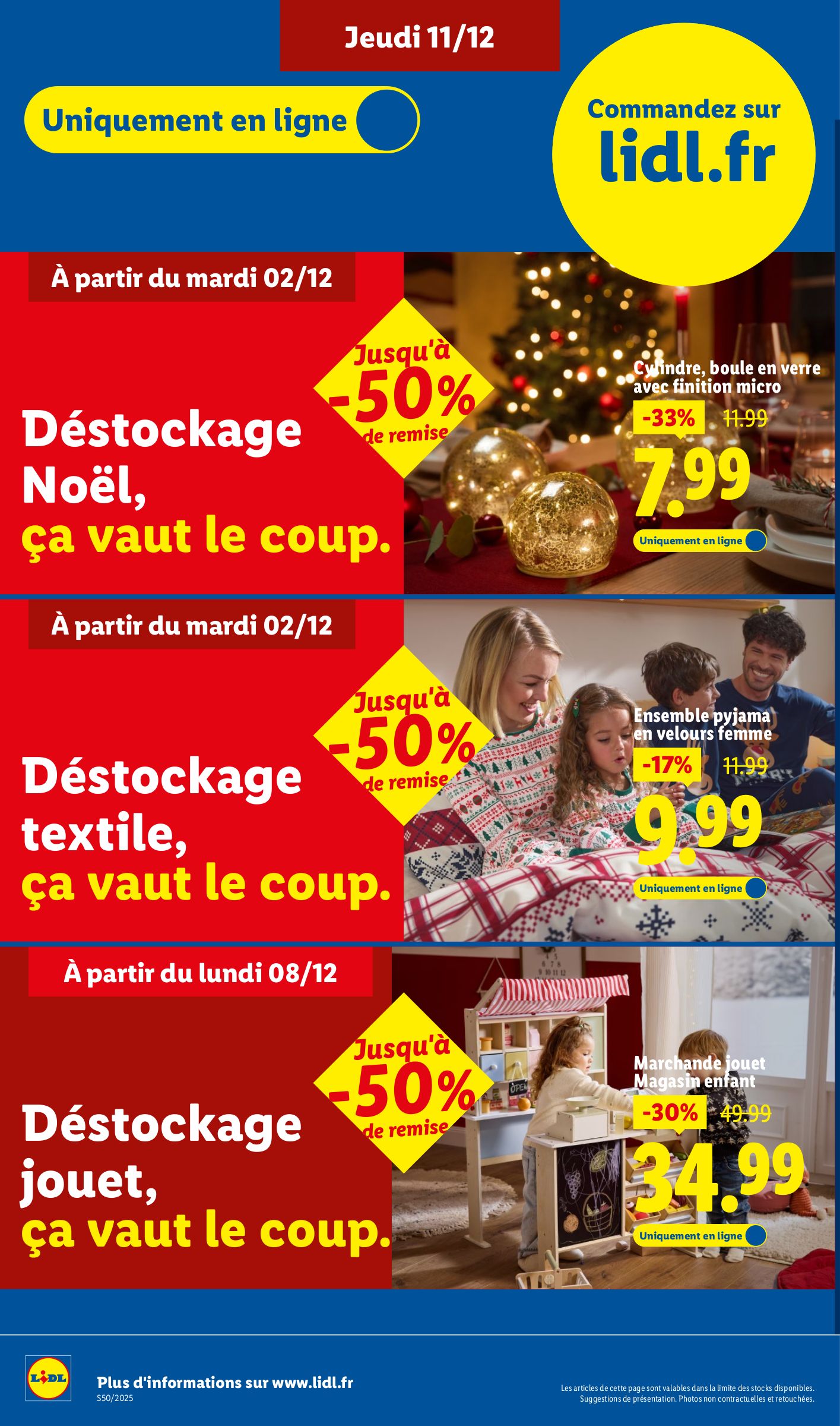 lidl - Catalogue Lidl - Exclu Web valable du 08/12 au 11/12 - page: 8