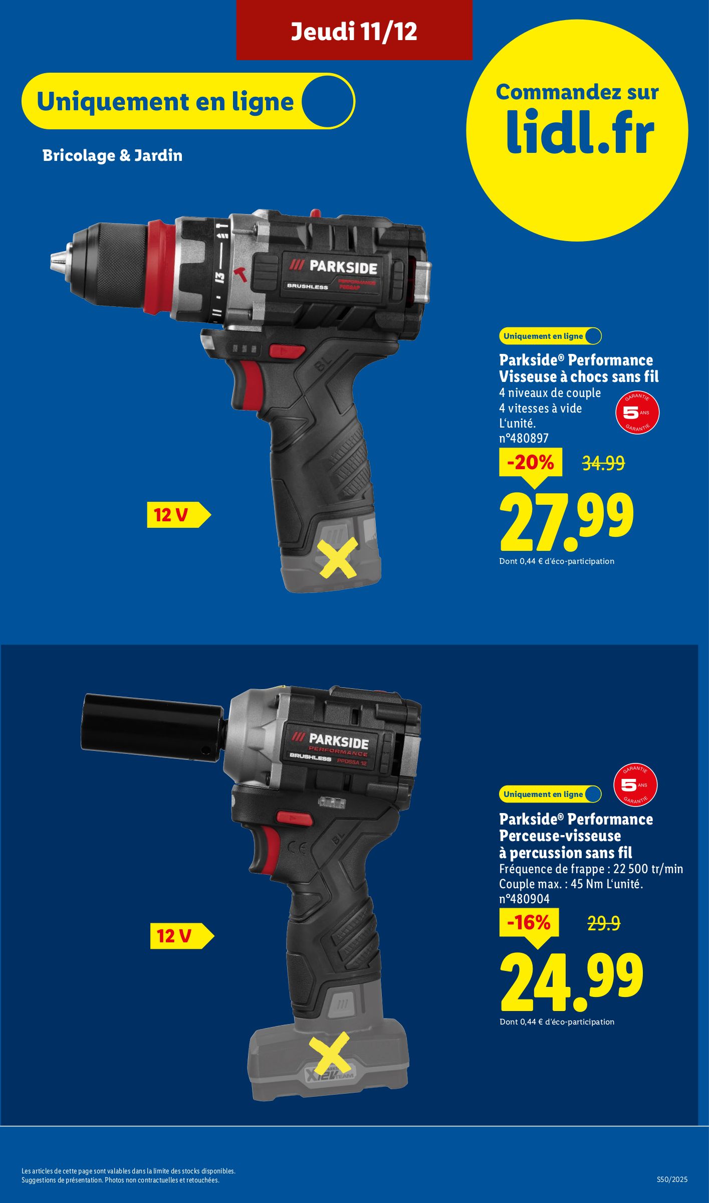 lidl - Catalogue Lidl - Exclu Web valable du 08/12 au 11/12 - page: 17