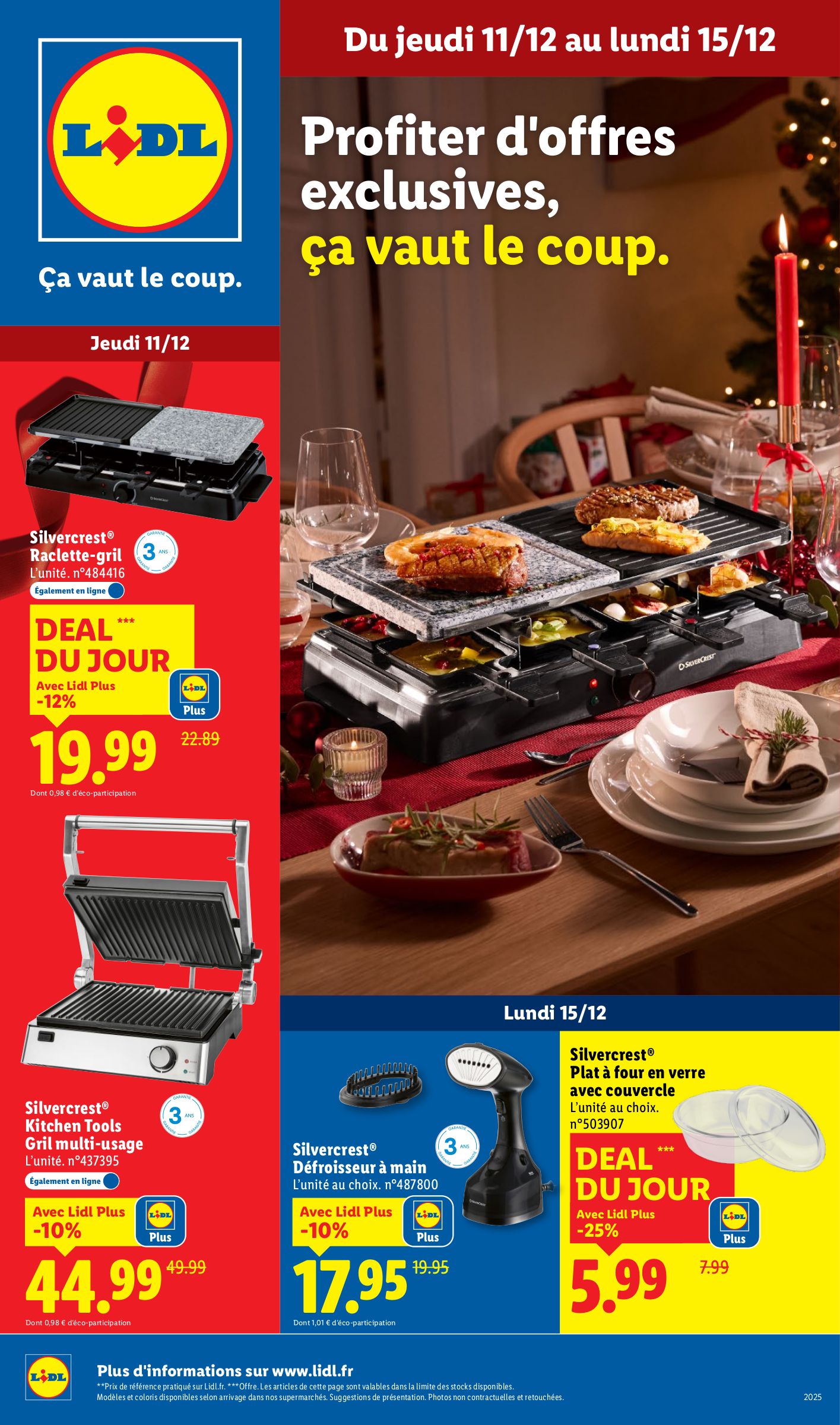 lidl - Catalogue Lidl - Les bonnes affaires de la semaine valable du 11/12 au 15/12