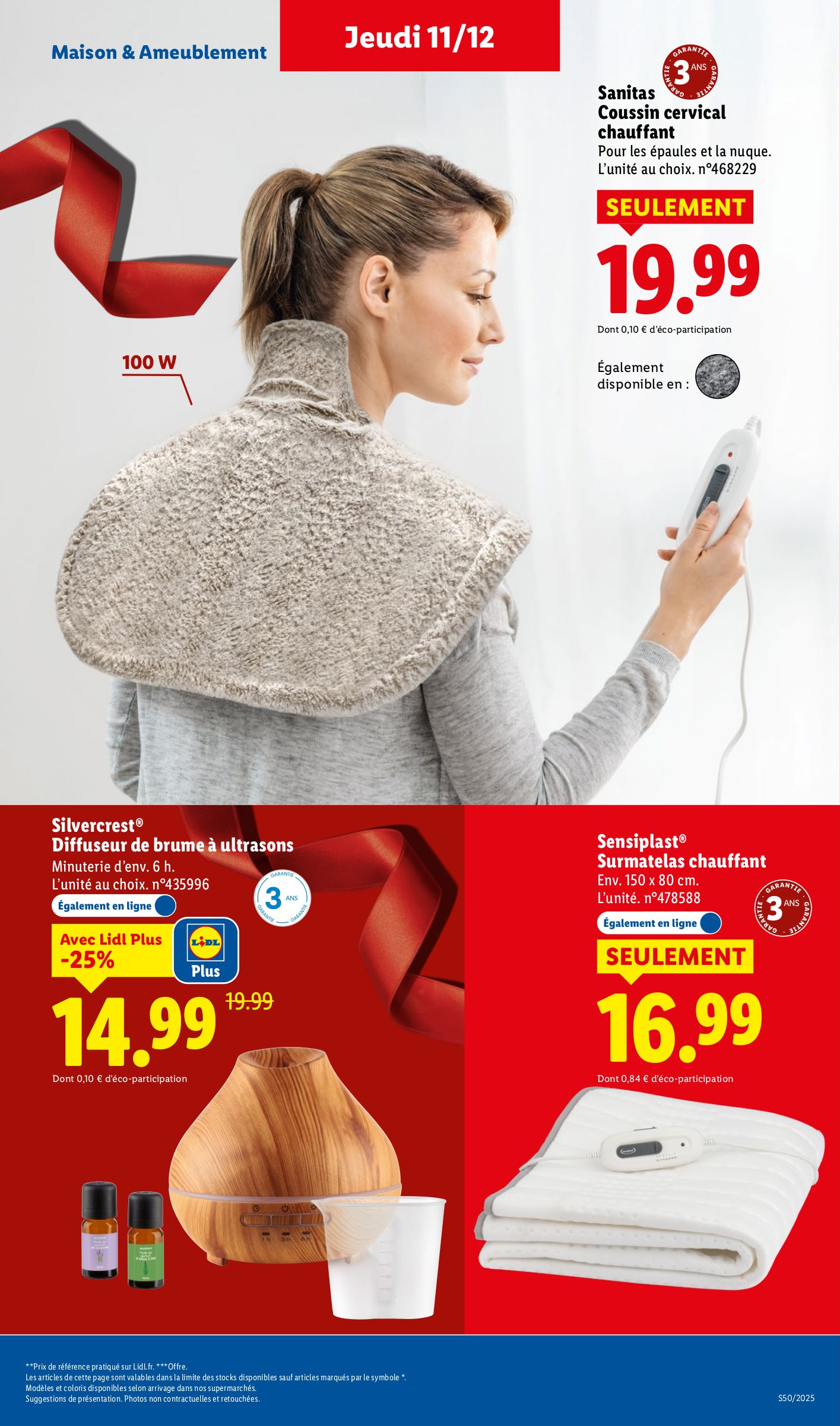 lidl - Catalogue Lidl - Les bonnes affaires de la semaine valable du 11/12 au 15/12 - page: 7