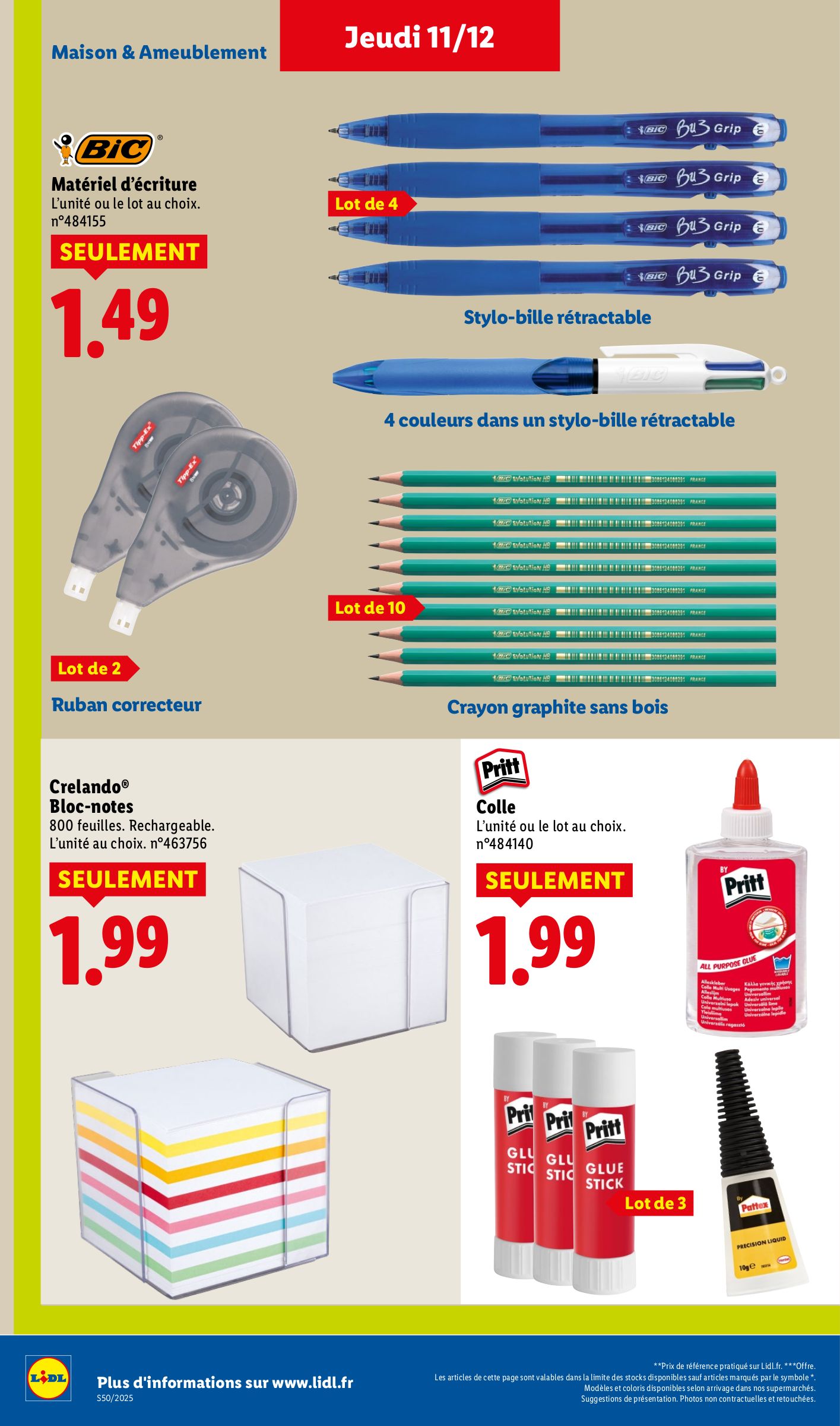 lidl - Catalogue Lidl - Les bonnes affaires de la semaine valable du 11/12 au 15/12 - page: 14