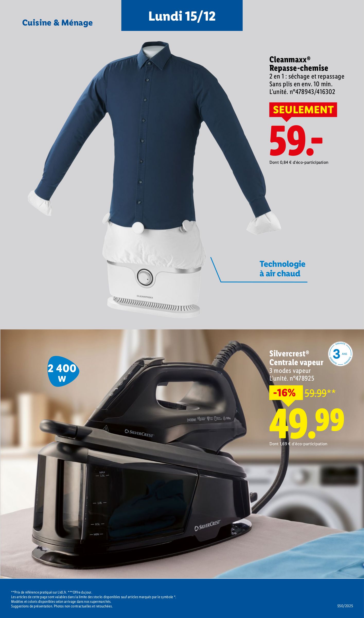 lidl - Catalogue Lidl - Les bonnes affaires de la semaine valable du 11/12 au 15/12 - page: 17