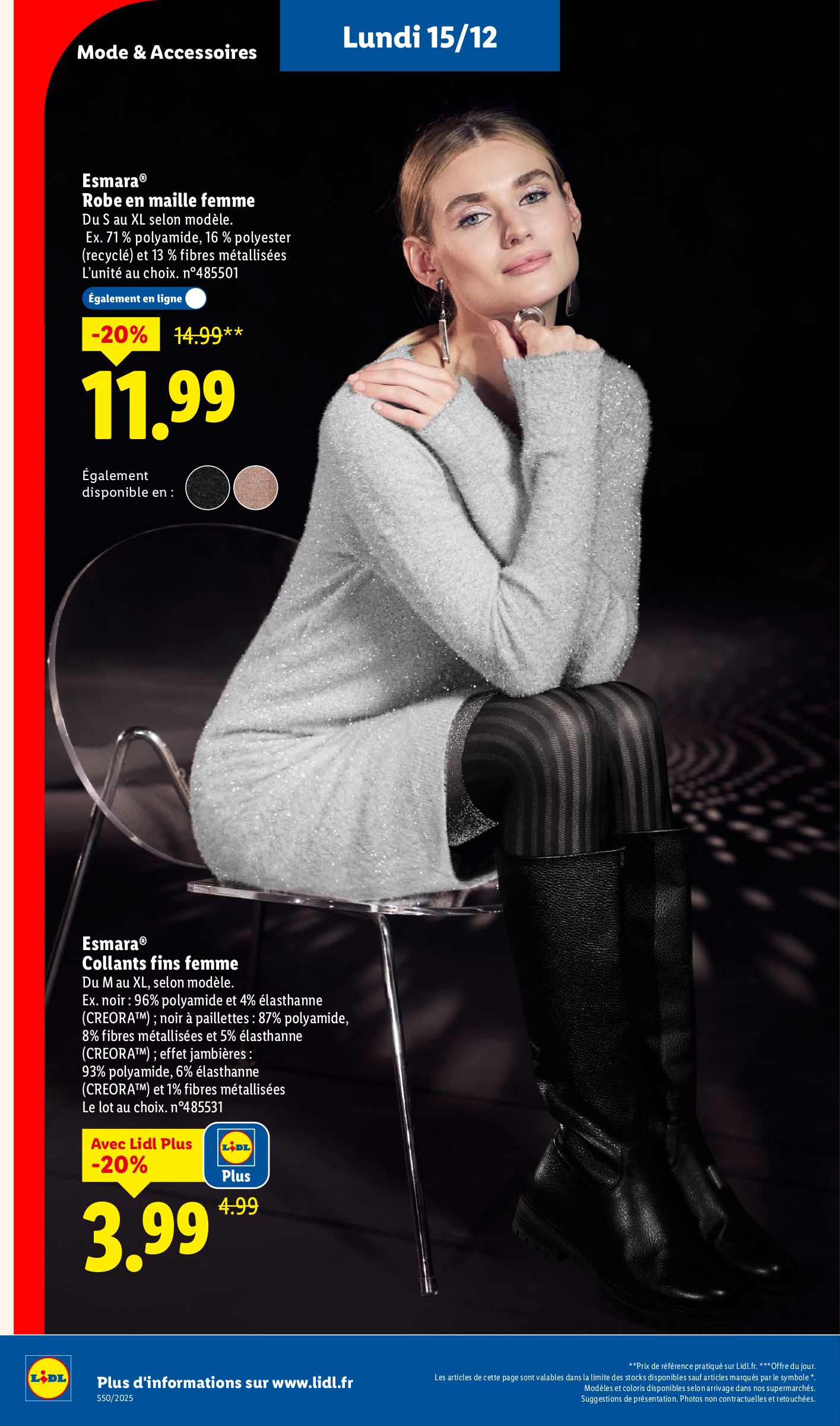 lidl - Catalogue Lidl - Les bonnes affaires de la semaine valable du 11/12 au 15/12 - page: 26