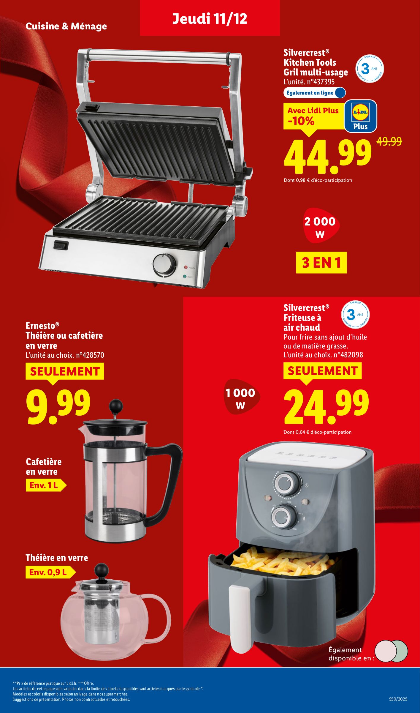 lidl - Catalogue Lidl - Les bonnes affaires de la semaine valable du 11/12 au 15/12 - page: 3