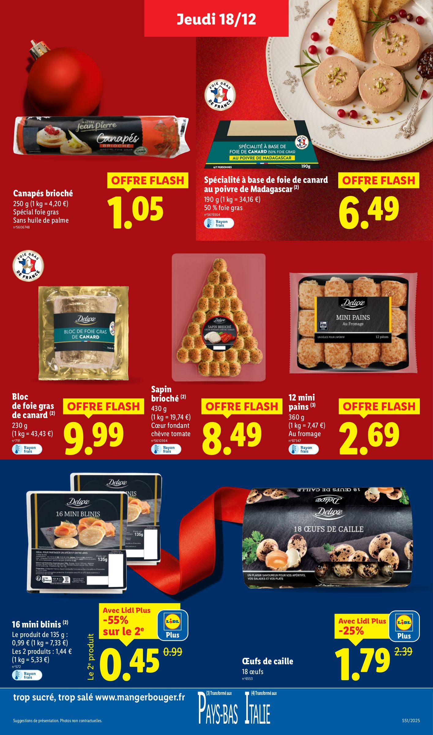 lidl - Catalogue Lidl valable du 18/12 au 26/12 - page: 15