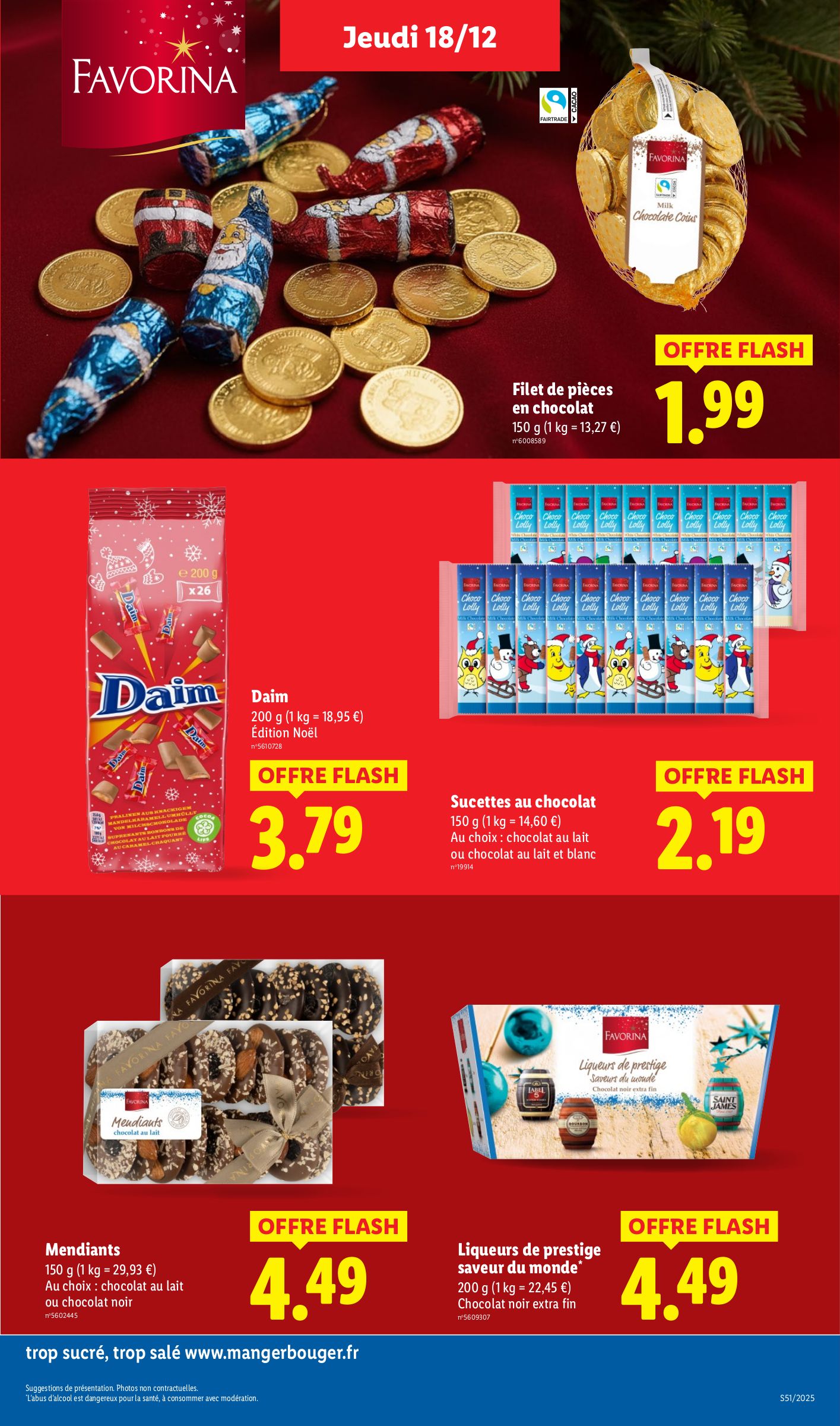 lidl - Catalogue Lidl valable du 18/12 au 26/12 - page: 25