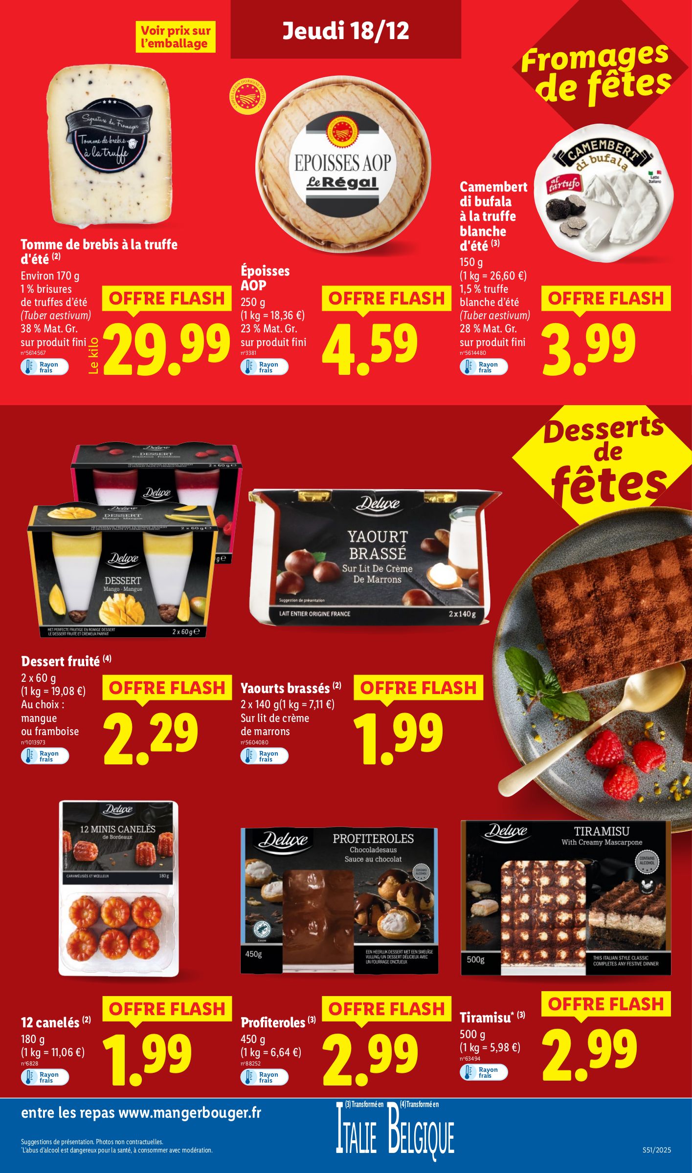 lidl - Catalogue Lidl valable du 18/12 au 26/12 - page: 21