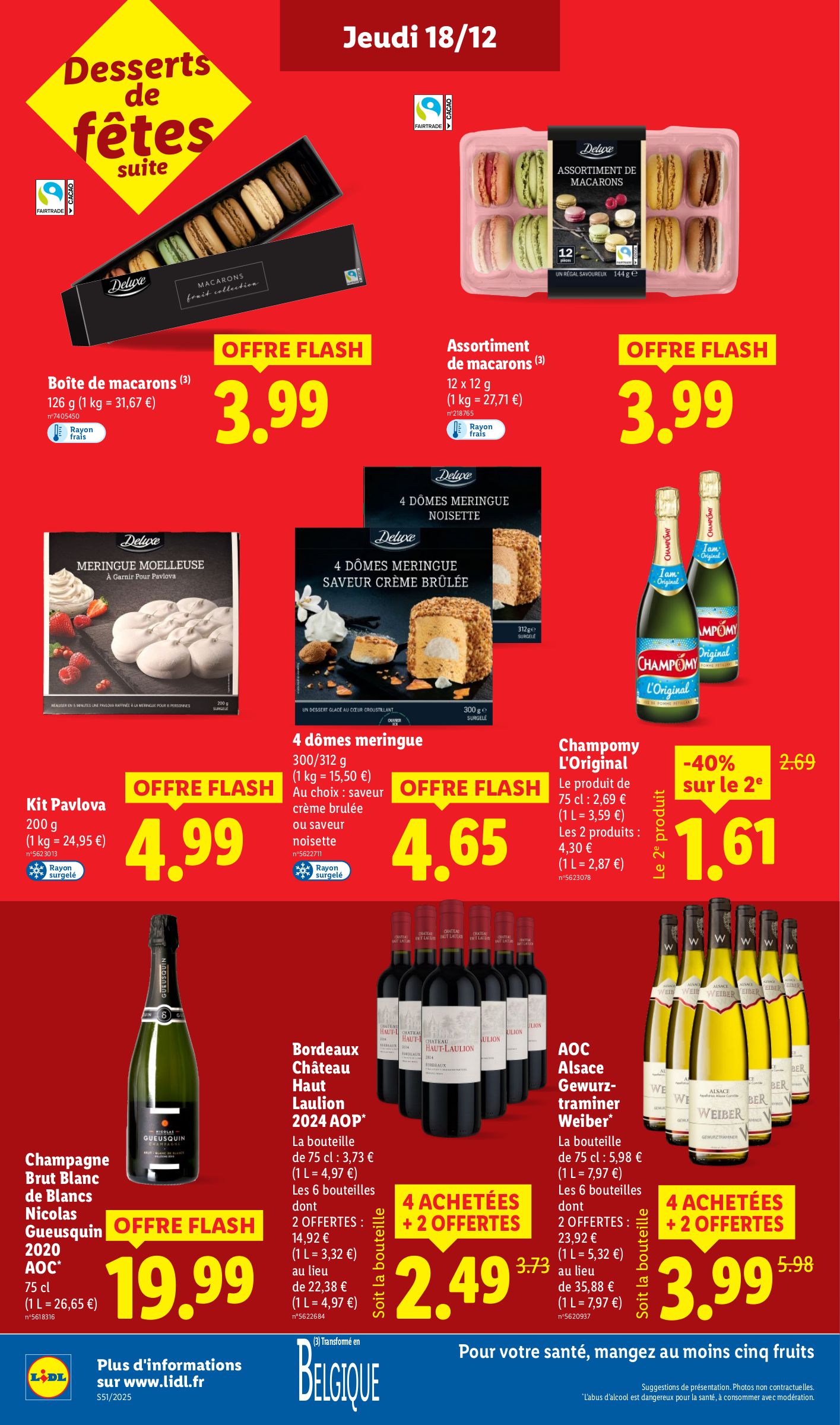 lidl - Catalogue Lidl valable du 18/12 au 26/12 - page: 22