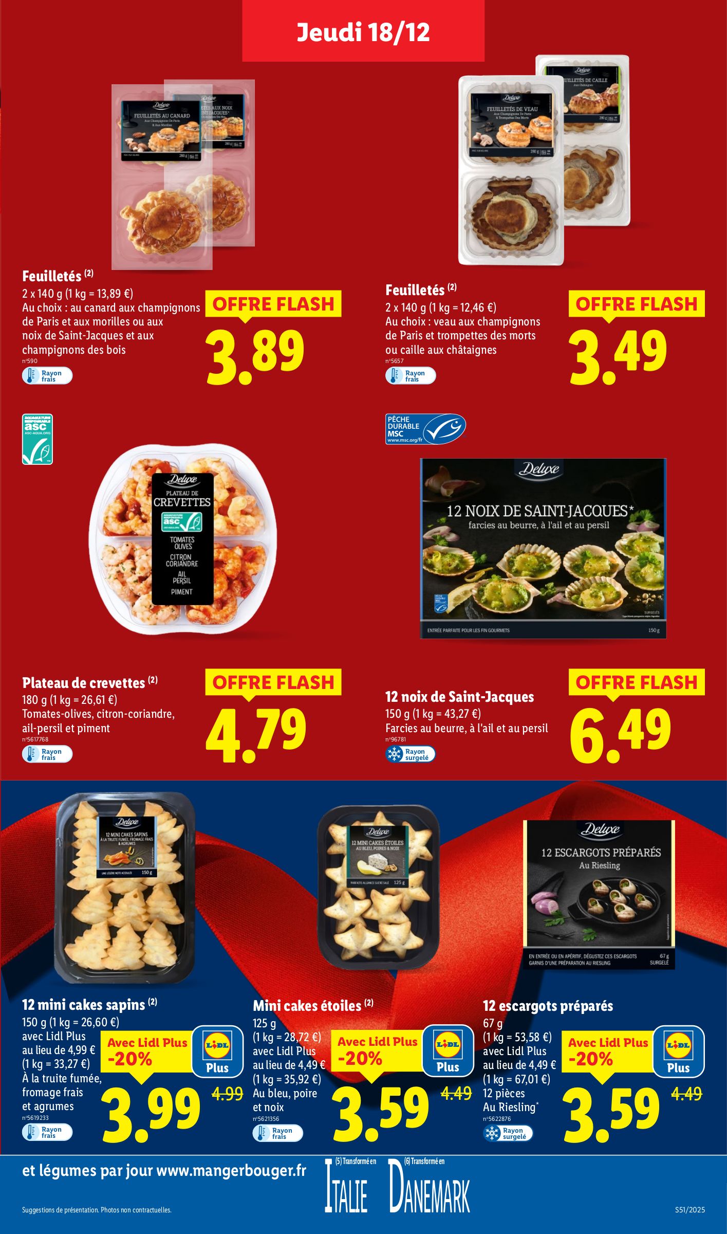lidl - Catalogue Lidl valable du 18/12 au 26/12 - page: 19