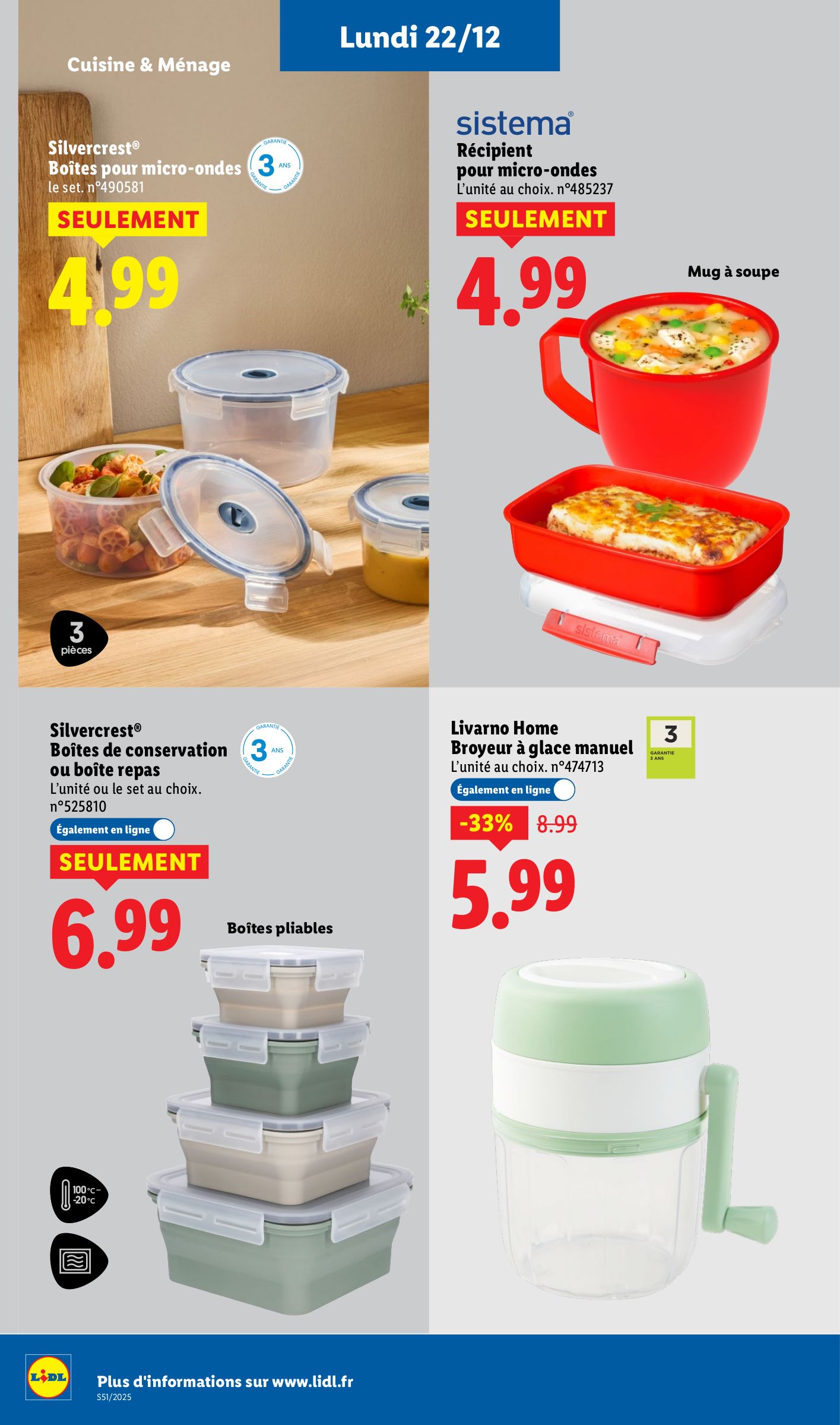 lidl - Catalogue Lidl valable du 18/12 au 26/12 - page: 70