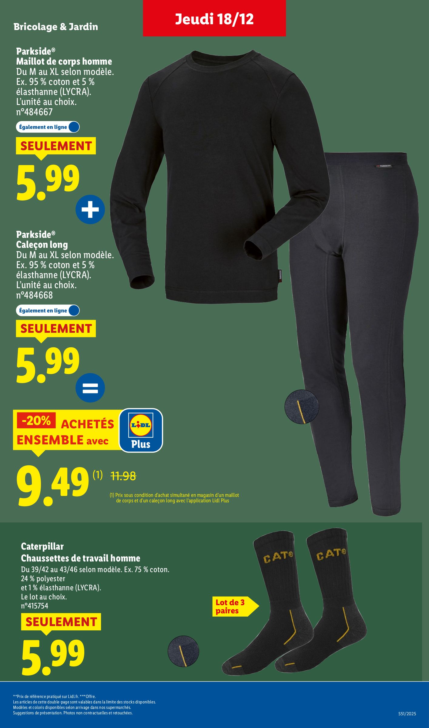 lidl - Catalogue Lidl - Les bonnes affaires de la semaine valable du 15/12 au 18/12 - page: 19