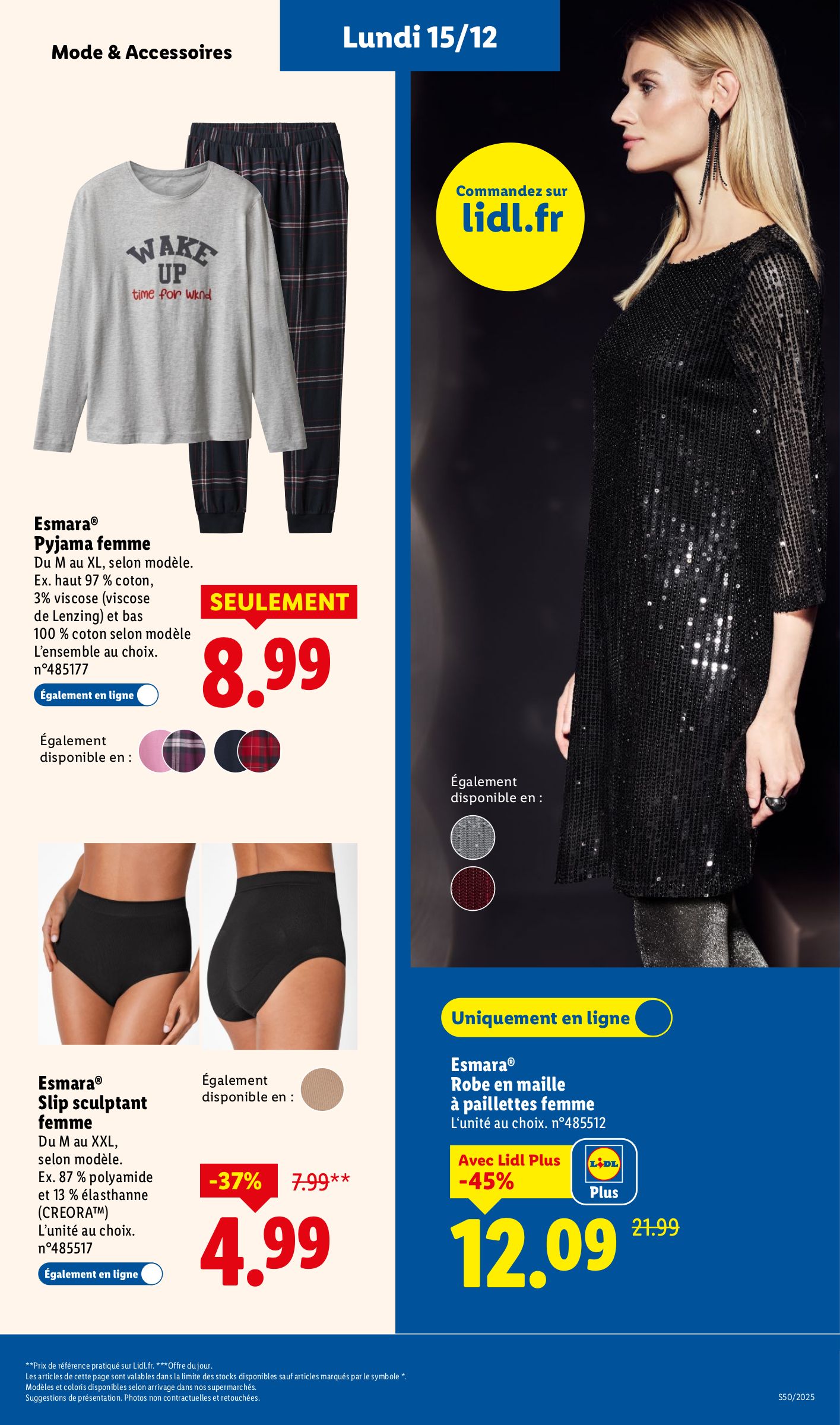 lidl - Catalogue Lidl - Les bonnes affaires de la semaine valable du 15/12 au 18/12 - page: 15