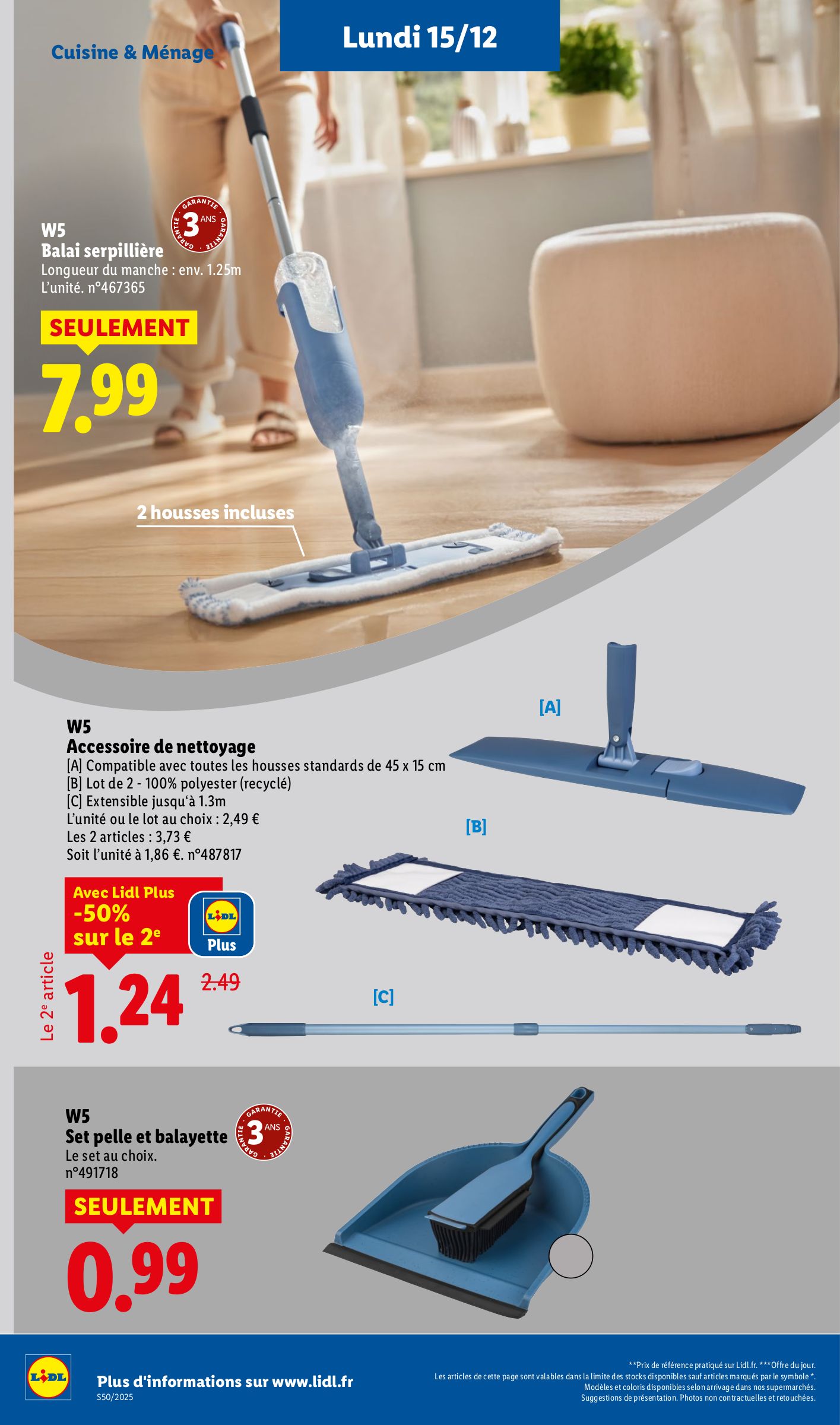 lidl - Catalogue Lidl - Les bonnes affaires de la semaine valable du 15/12 au 18/12 - page: 6