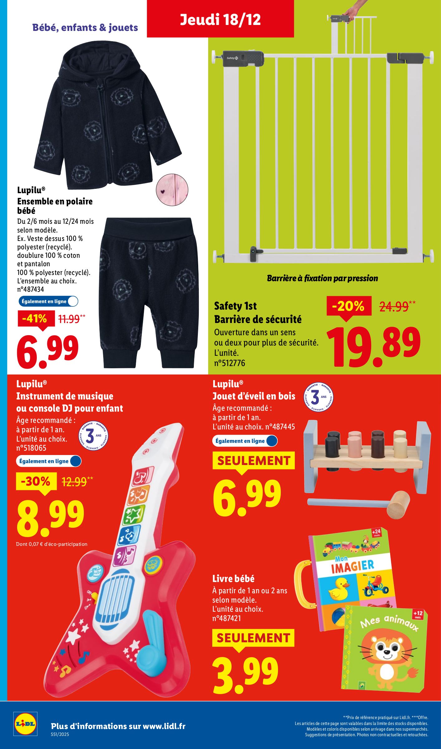 lidl - Catalogue Lidl - Les bonnes affaires de la semaine valable du 18/12 au 22/12 - page: 18