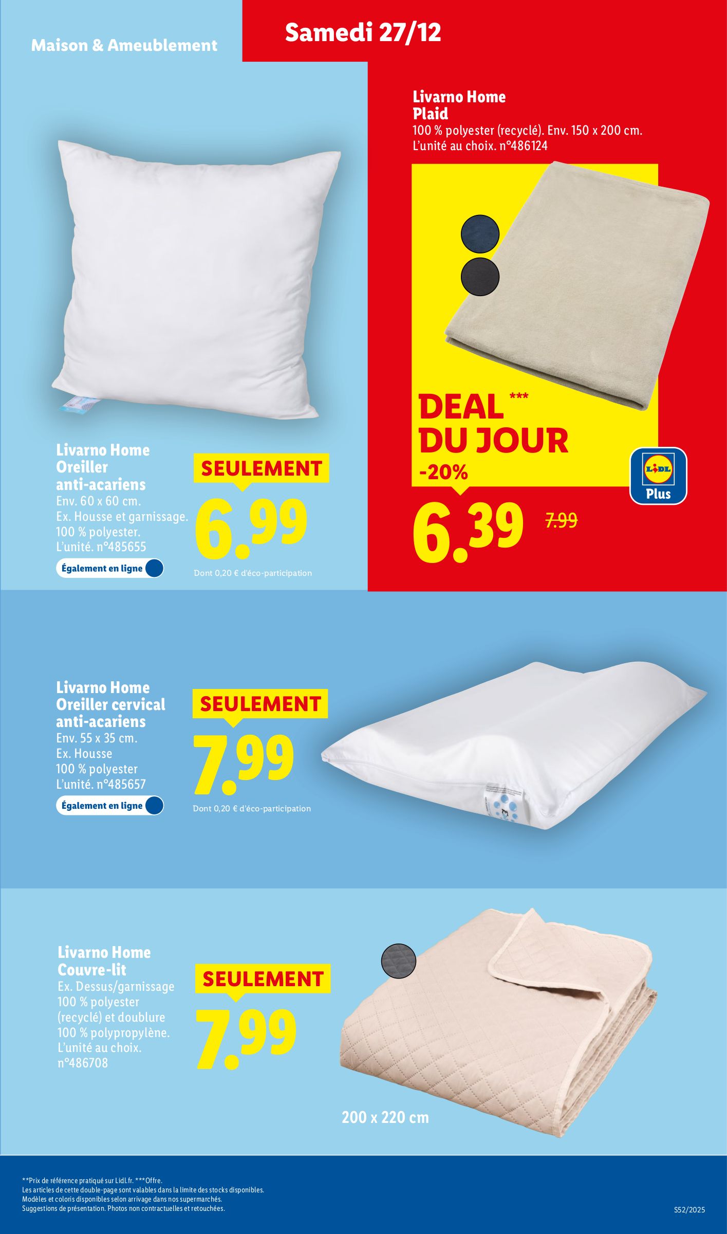 lidl - Catalogue Lidl - Les bonnes affaires de la semaine valable du 22/12 au 27/12 - page: 19