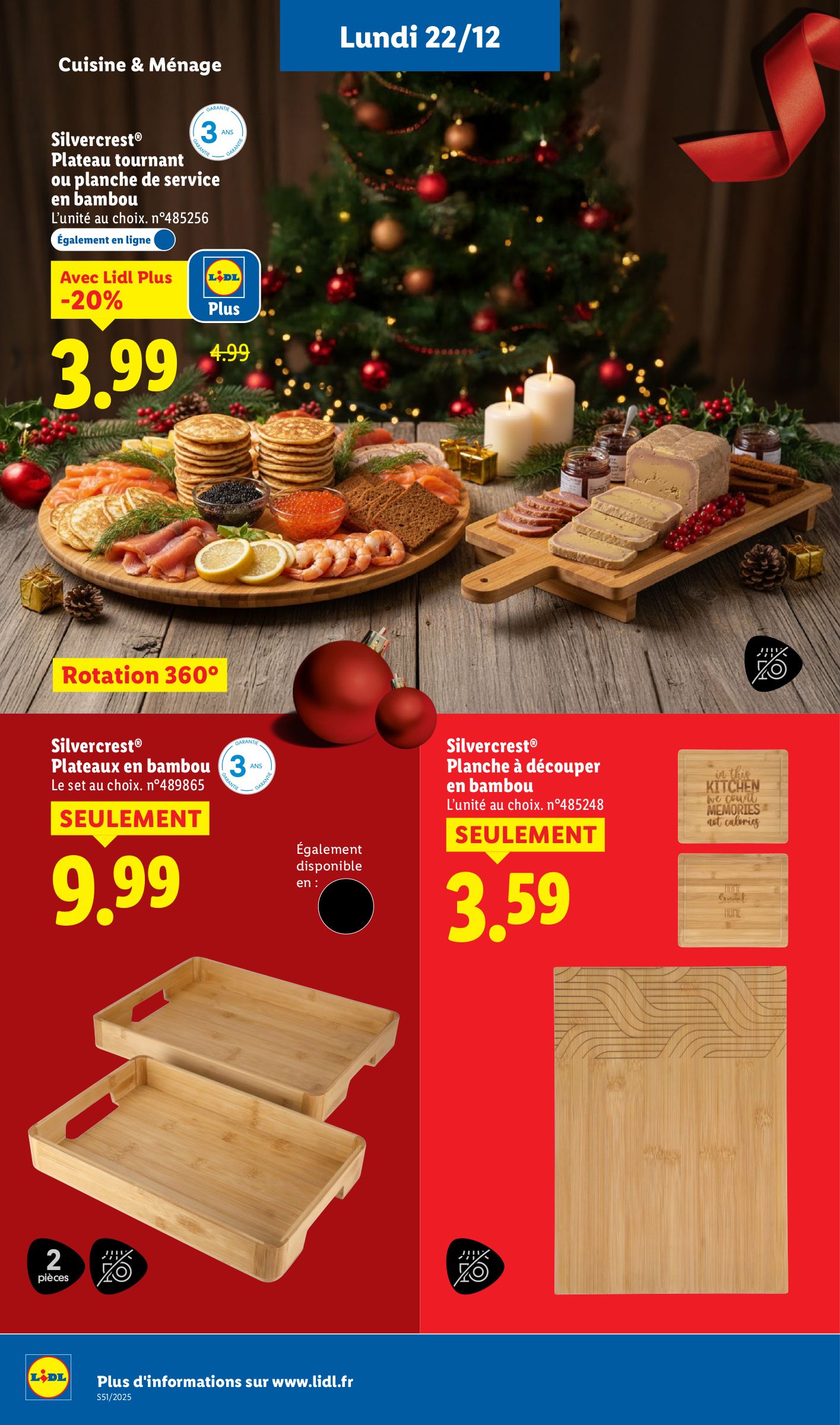 lidl - Catalogue Lidl - Les bonnes affaires de la semaine valable du 22/12 au 27/12 - page: 4