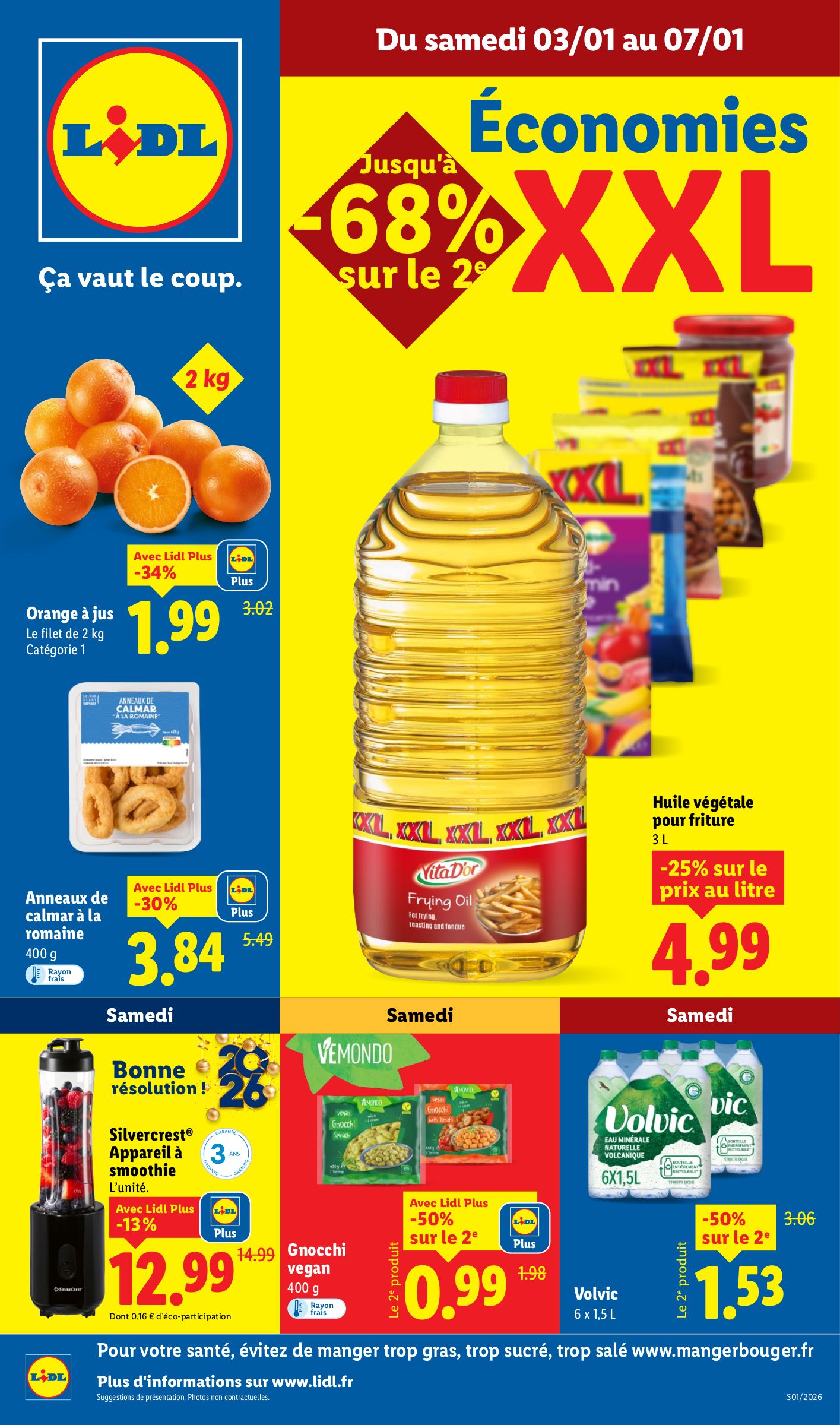 lidl - Catalogue Lidl valable du 03/01 au 07/01