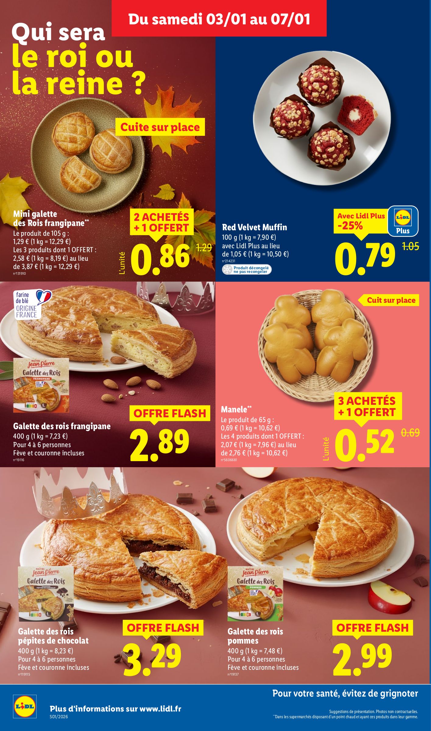lidl - Catalogue Lidl valable du 03/01 au 07/01 - page: 12
