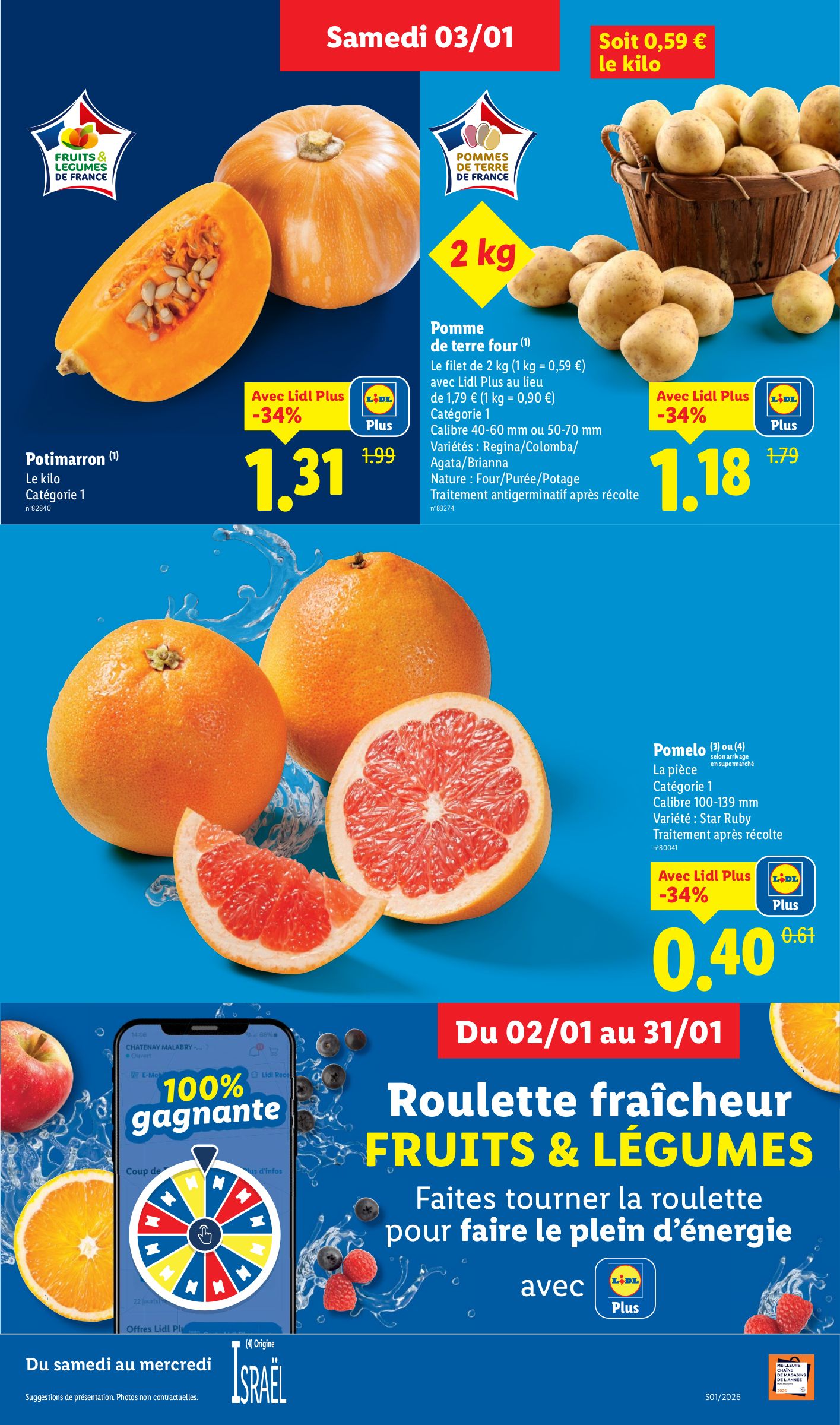 lidl - Catalogue Lidl valable du 03/01 au 07/01 - page: 3