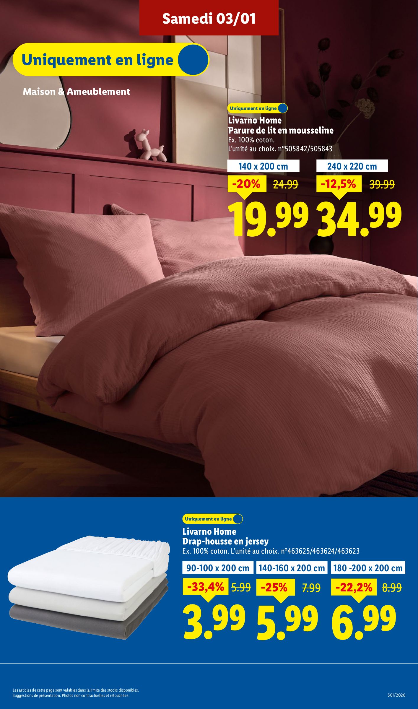 lidl - Catalogue Lidl valable du 03/01 au 07/01 - page: 49