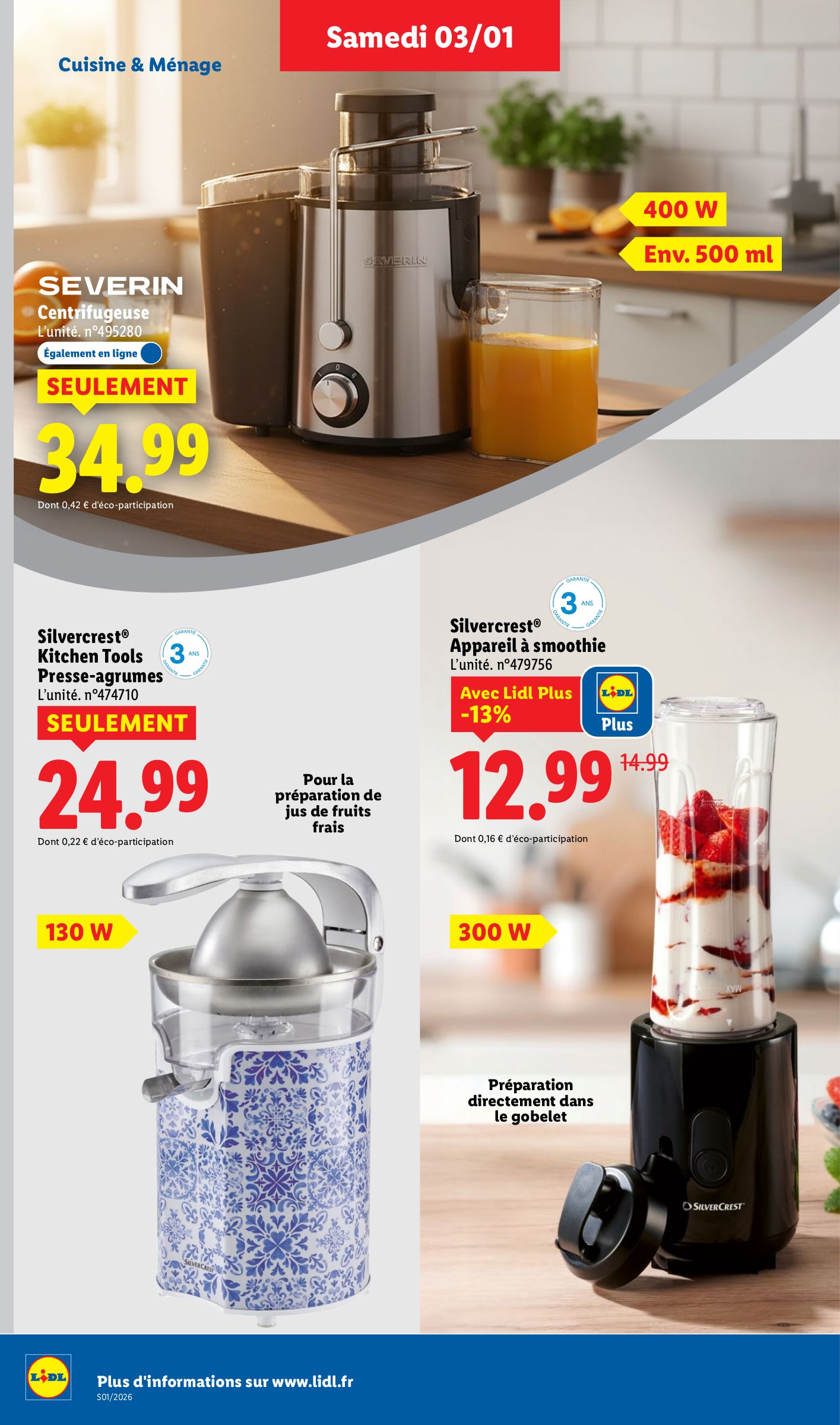 lidl - Catalogue Lidl valable du 03/01 au 07/01 - page: 36