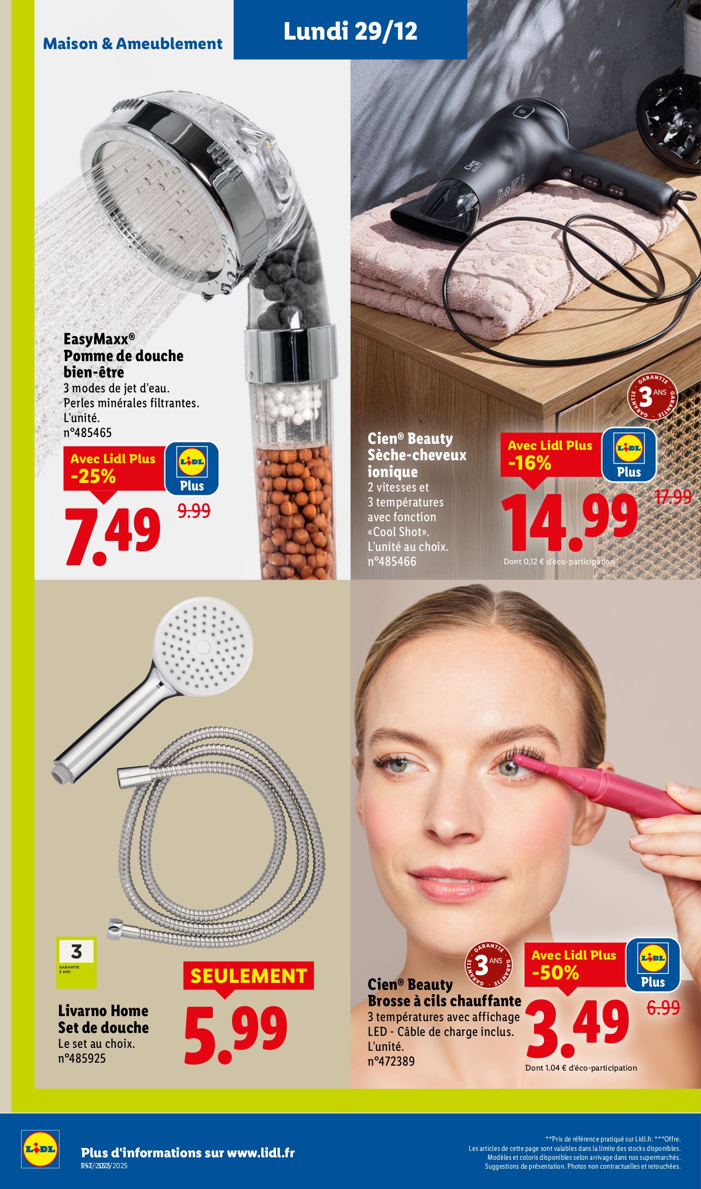 lidl - Catalogue Lidl - Les bonnes affaires de la semaine valable du 29/12 au 03/01 - page: 6