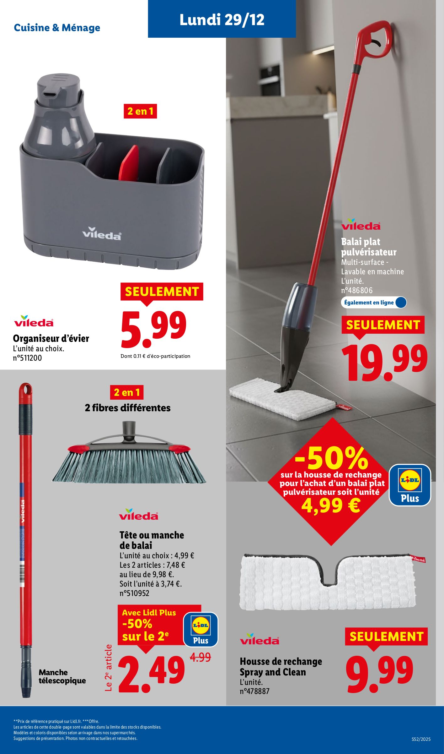 lidl - Catalogue Lidl - Les bonnes affaires de la semaine valable du 29/12 au 03/01 - page: 11
