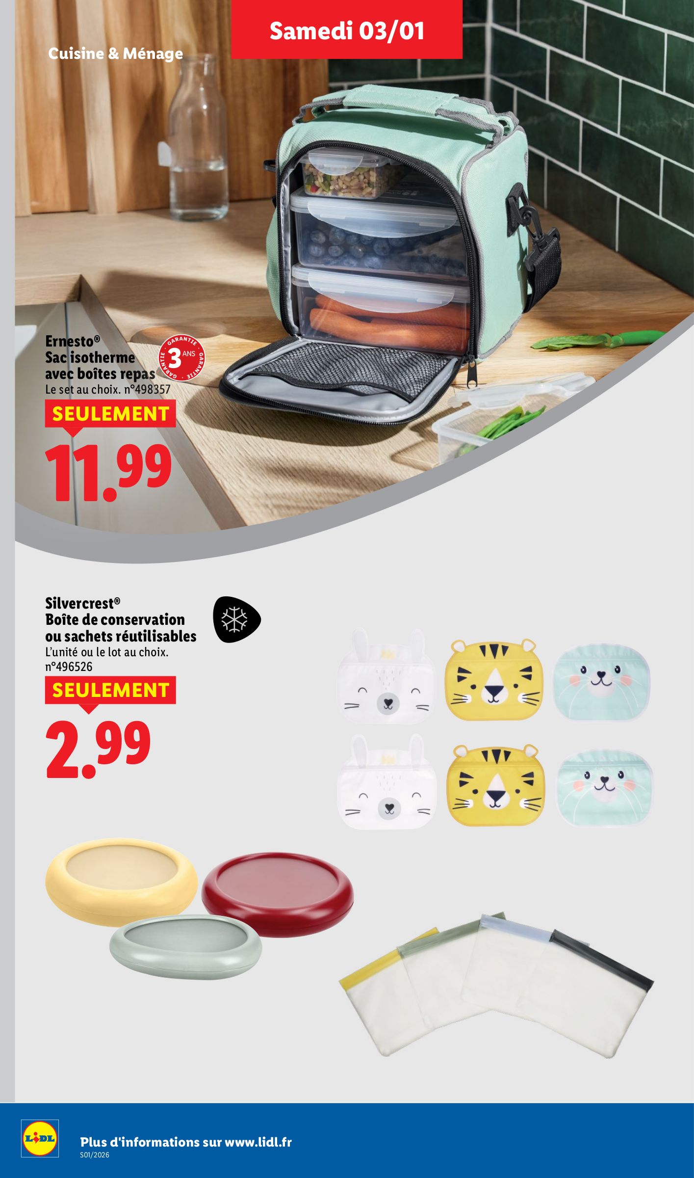 lidl - Catalogue Lidl - Les bonnes affaires de la semaine valable du 29/12 au 03/01 - page: 28