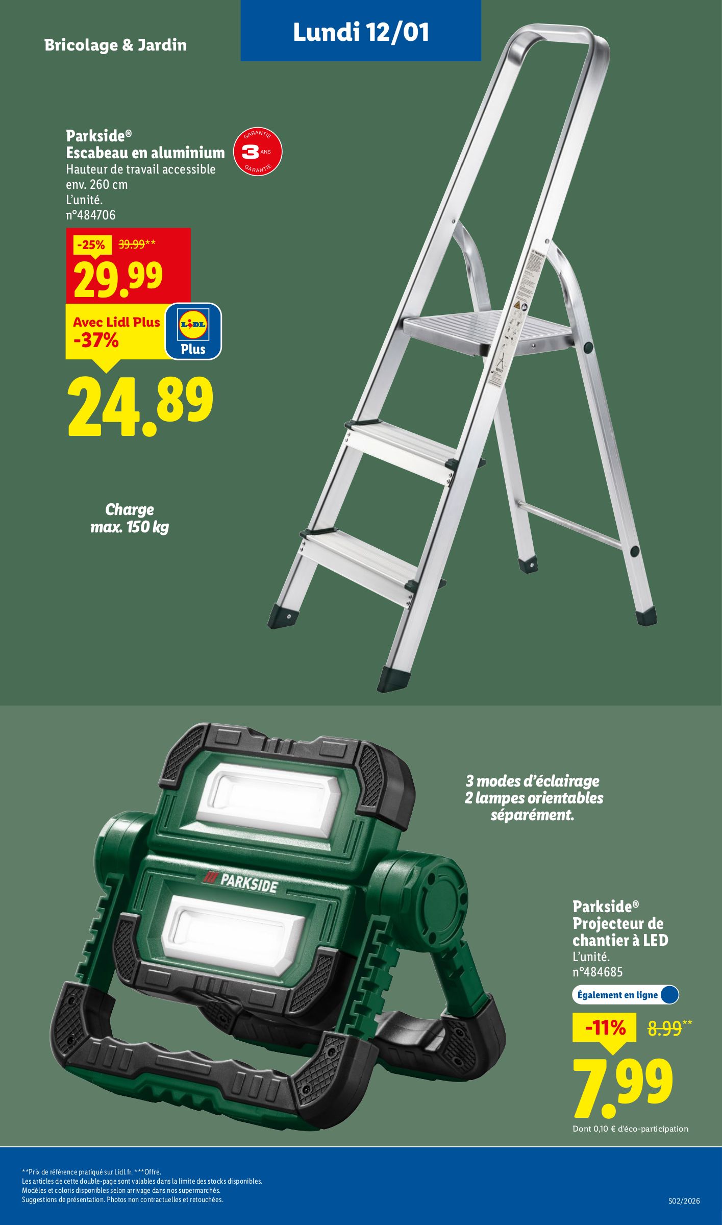 lidl - Catalogue Lidl - Les promos de la semaine valable du 08/01 au 14/01 - page: 71
