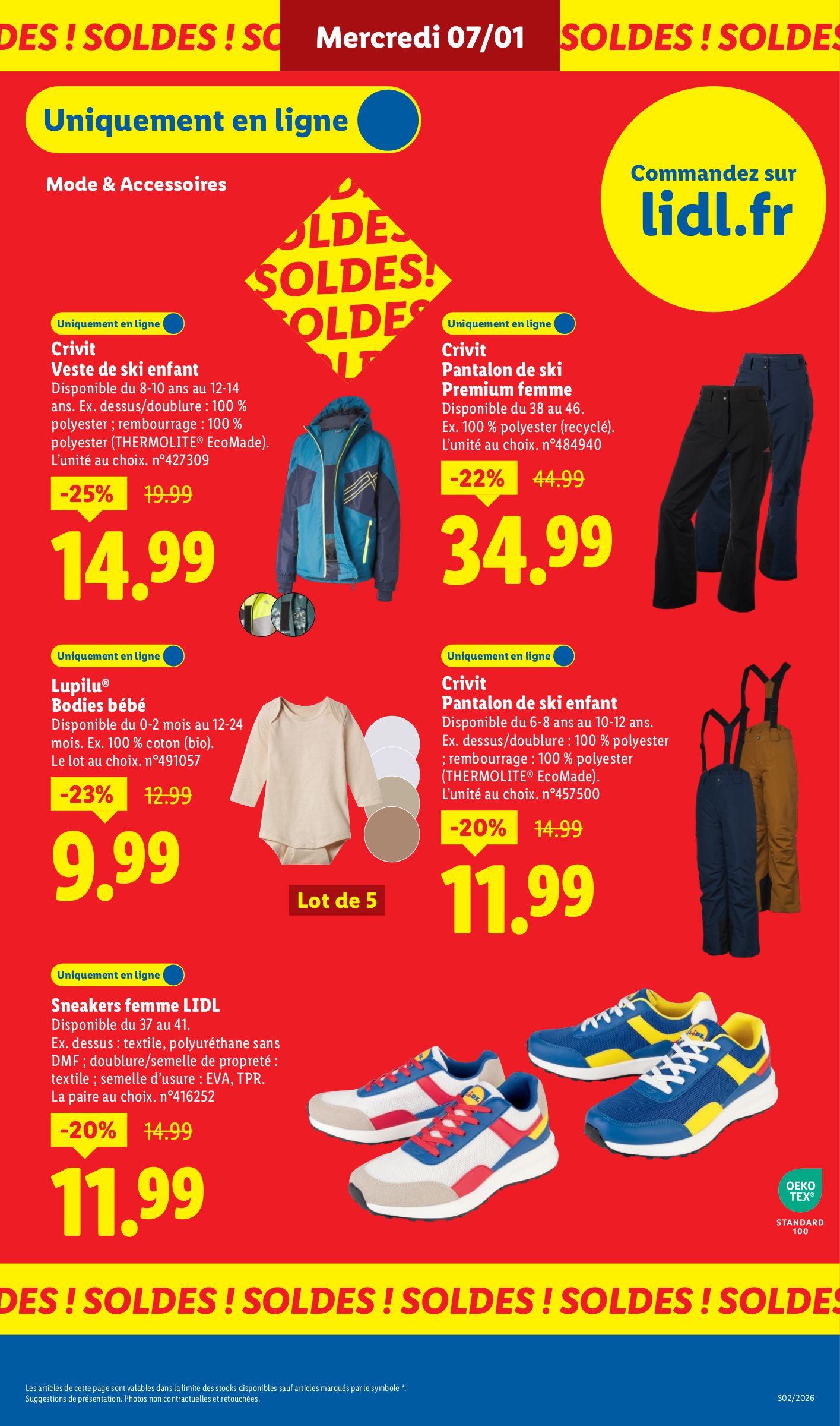 lidl - Catalogue Lidl - Les promos de la semaine valable du 08/01 au 14/01 - page: 39
