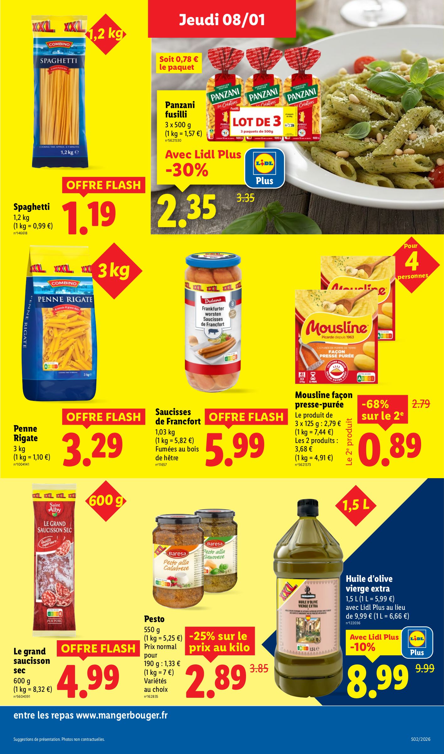lidl - Catalogue Lidl - Les promos de la semaine valable du 08/01 au 14/01 - page: 19