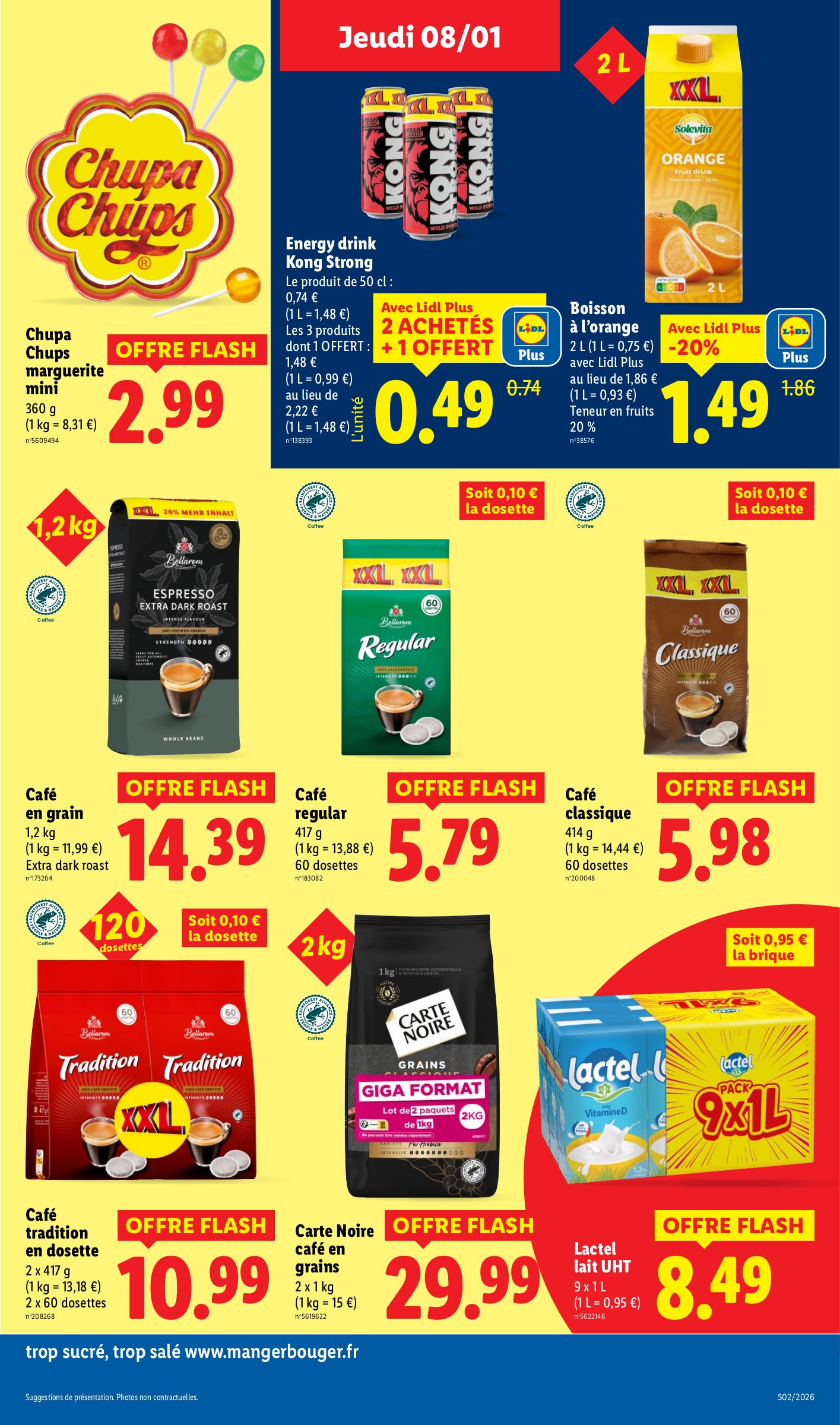 lidl - Catalogue Lidl - Les promos de la semaine valable du 08/01 au 14/01 - page: 23