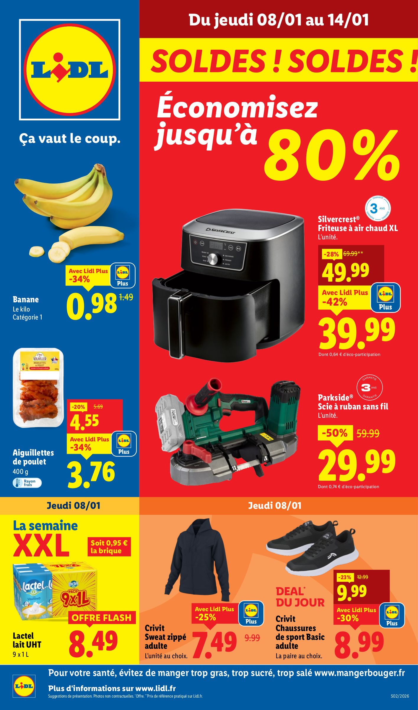 lidl - Catalogue Lidl - Les promos de la semaine valable du 08/01 au 14/01