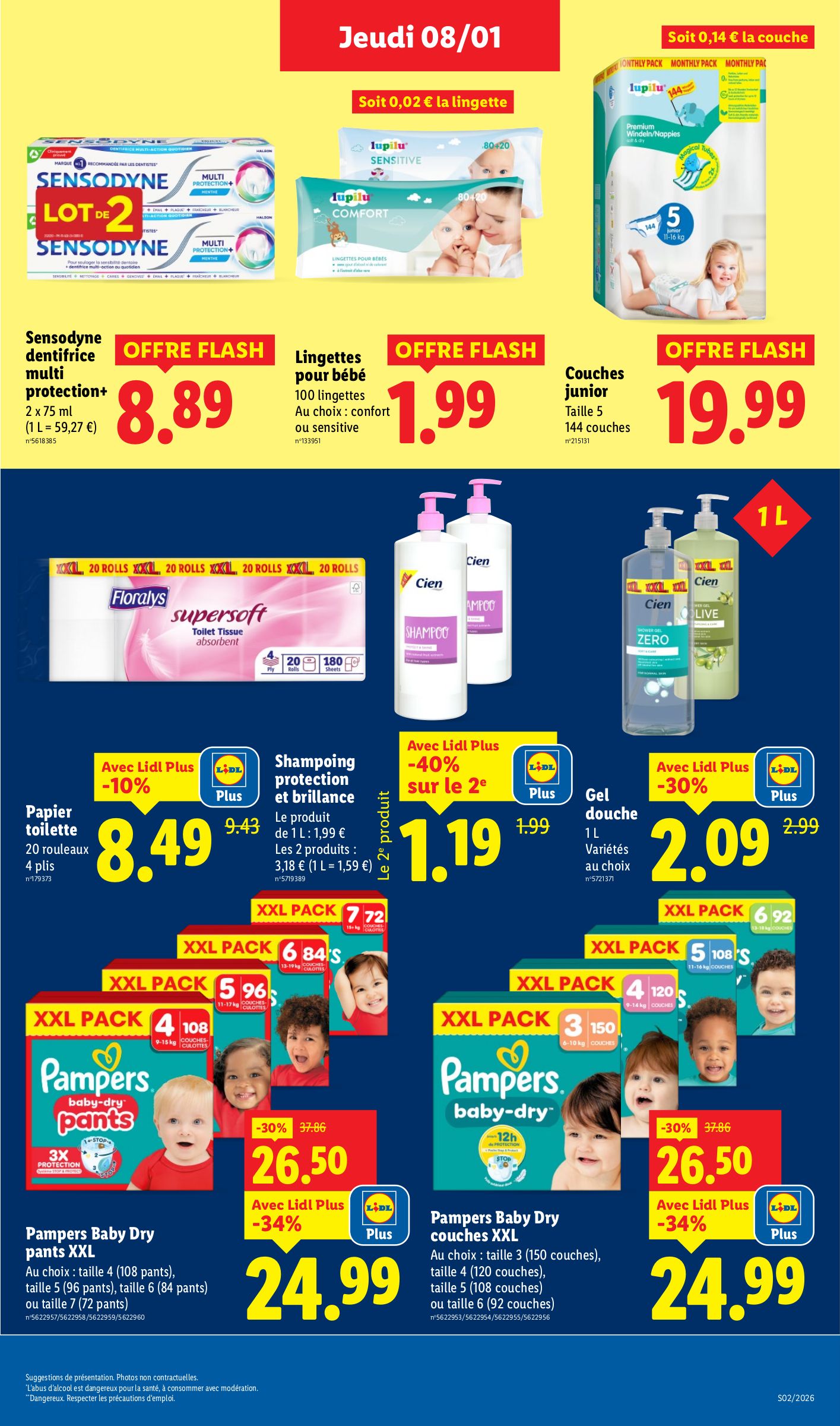 lidl - Catalogue Lidl - Les promos de la semaine valable du 08/01 au 14/01 - page: 25