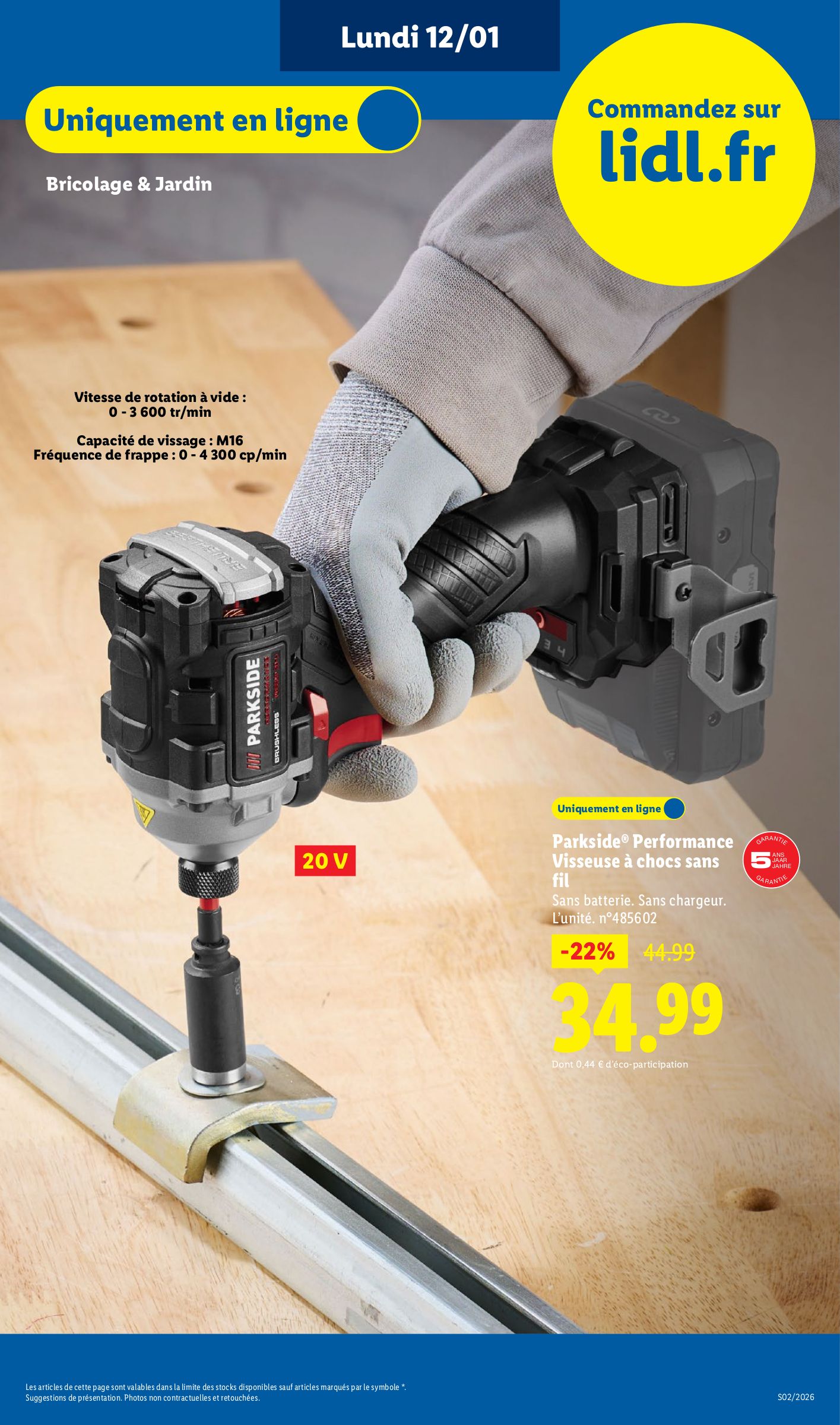 lidl - Catalogue Lidl - Les promos de la semaine valable du 08/01 au 14/01 - page: 81