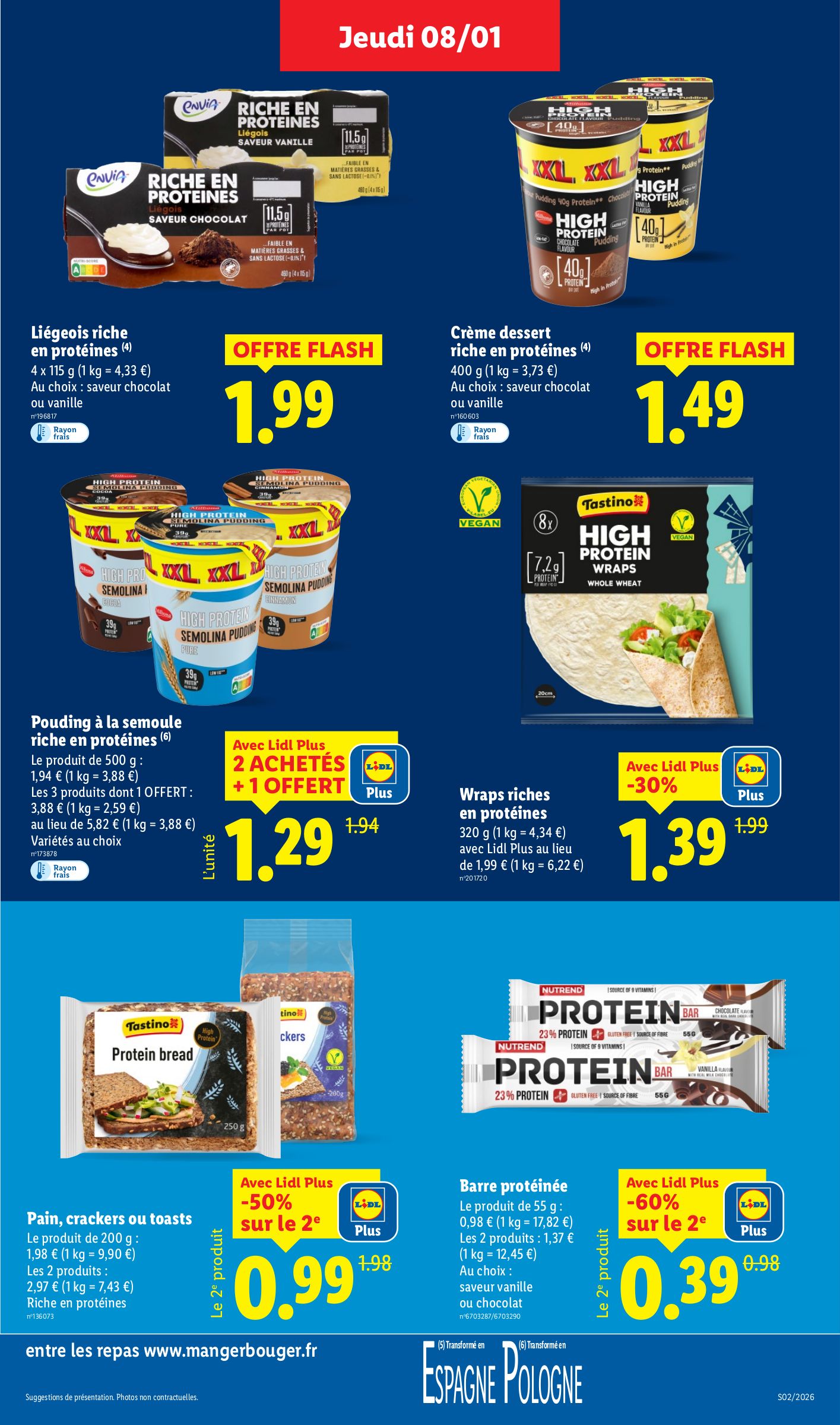 lidl - Catalogue Lidl - Les promos de la semaine valable du 08/01 au 14/01 - page: 27