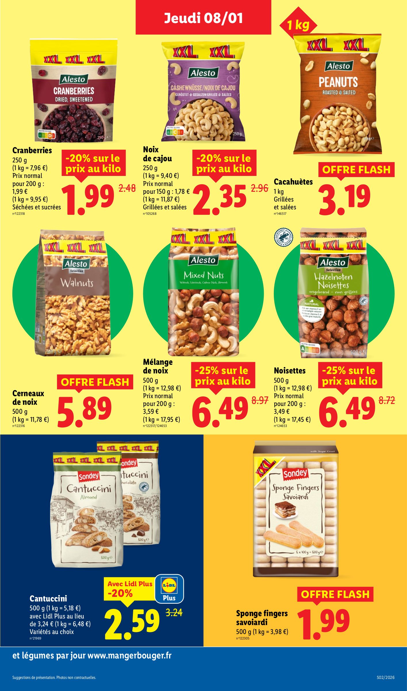 lidl - Catalogue Lidl - Les promos de la semaine valable du 08/01 au 14/01 - page: 21