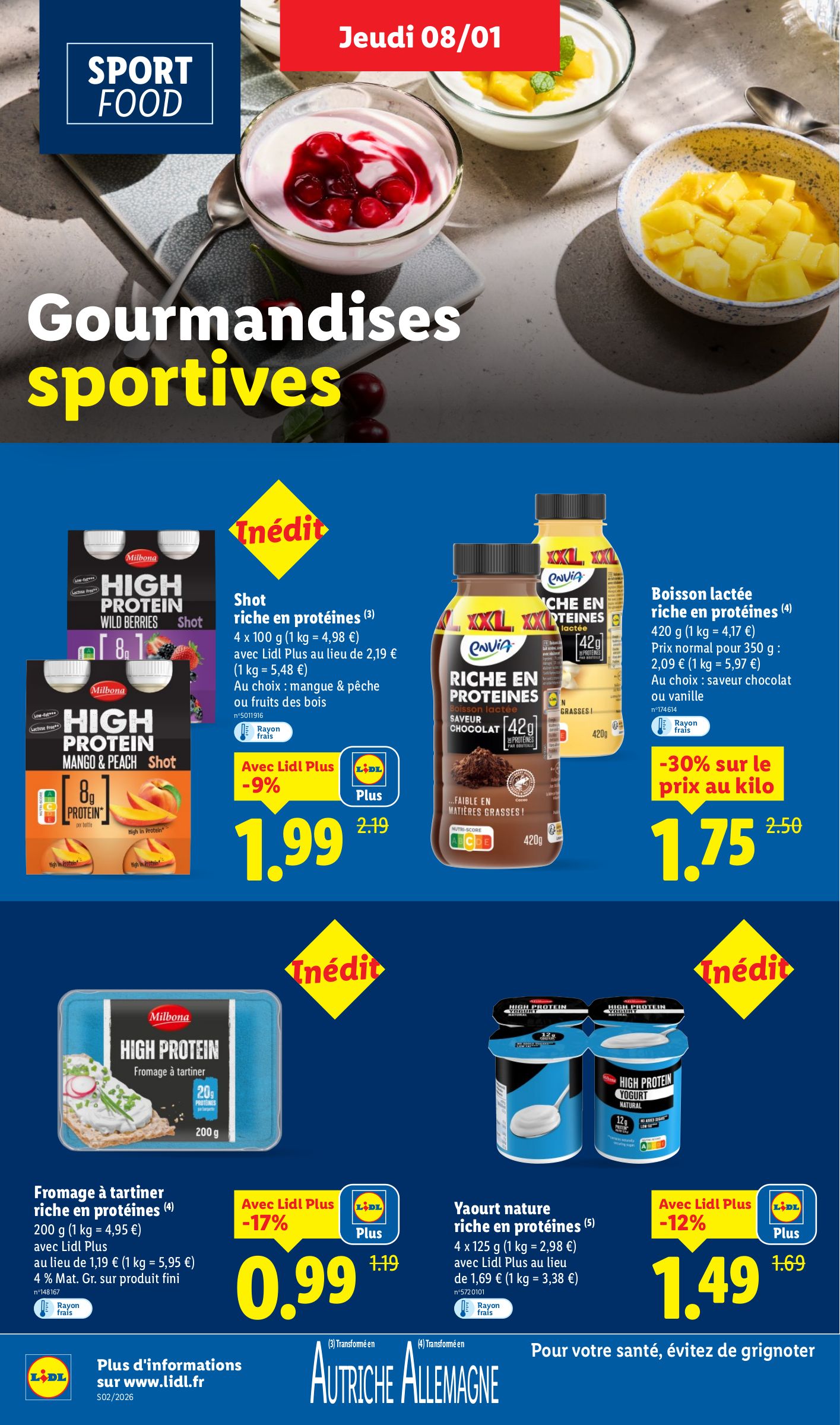 lidl - Catalogue Lidl - Les promos de la semaine valable du 08/01 au 14/01 - page: 26