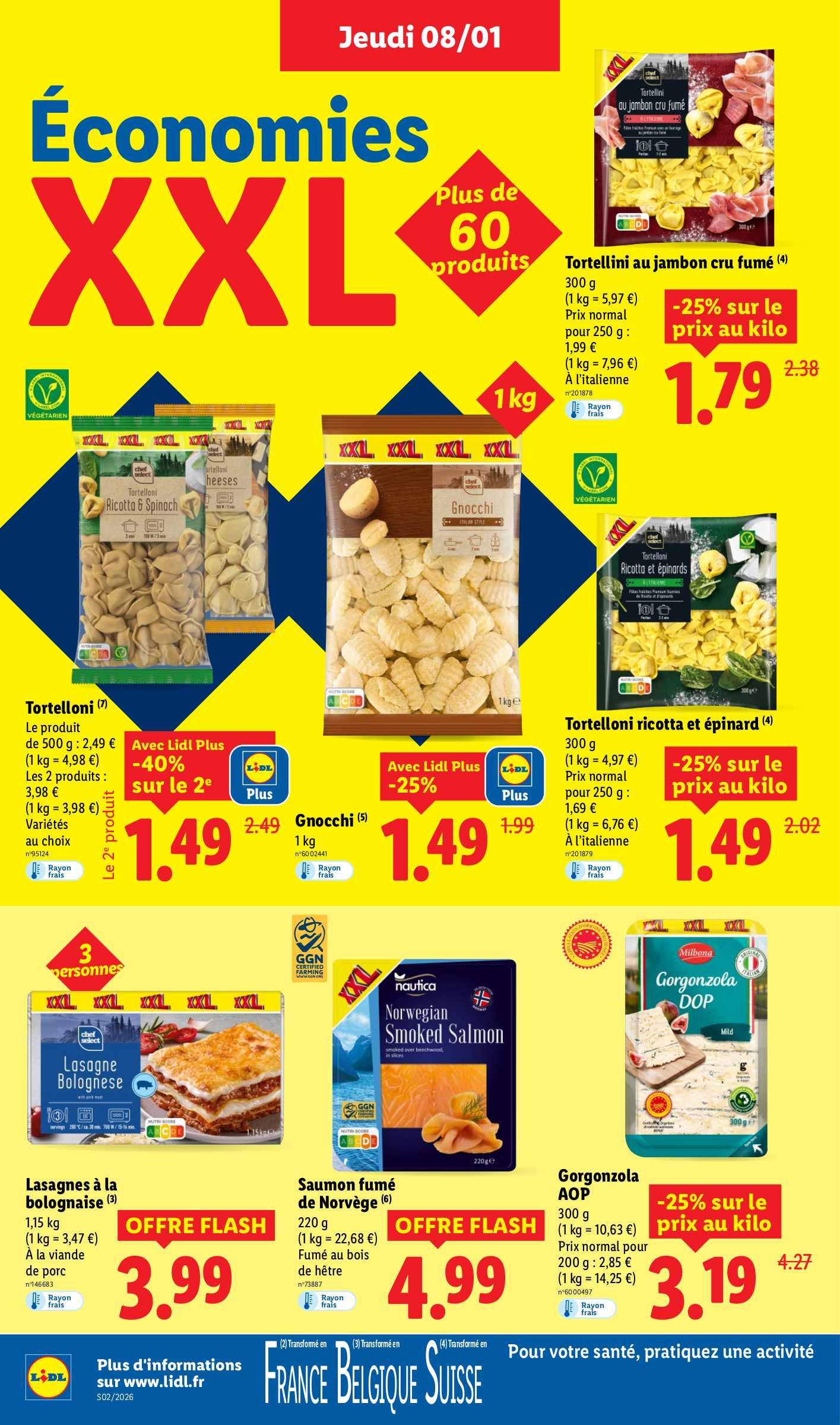 lidl - Catalogue Lidl - Les promos de la semaine valable du 08/01 au 14/01 - page: 16