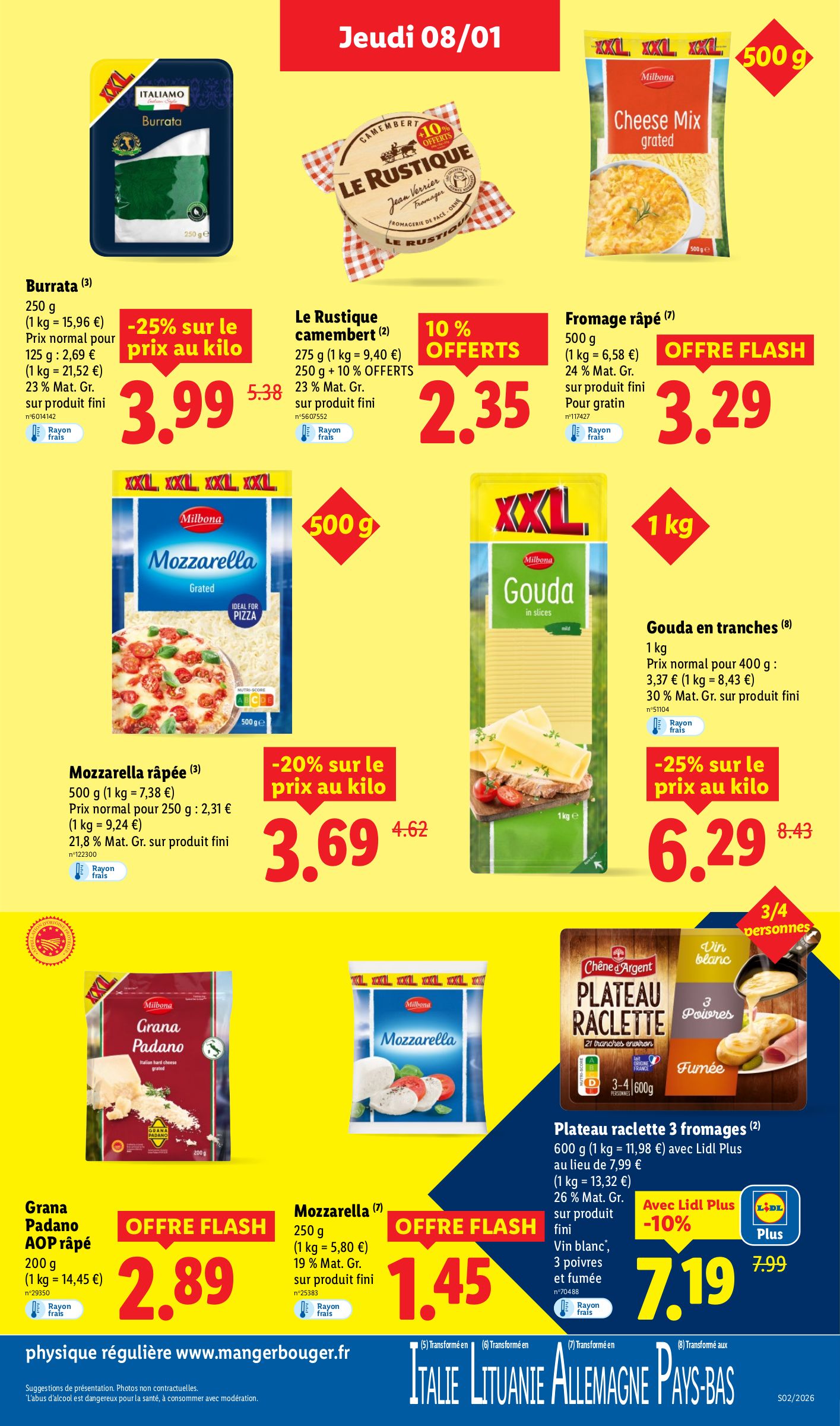 lidl - Catalogue Lidl - Les promos de la semaine valable du 08/01 au 14/01 - page: 17