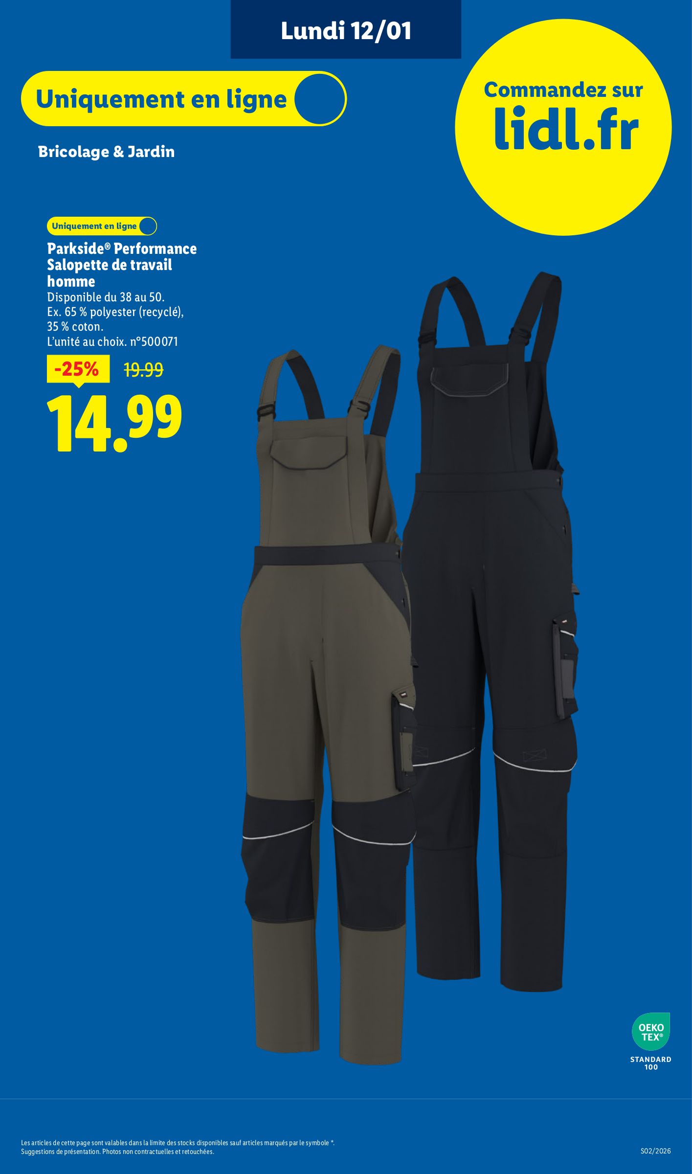 lidl - Catalogue Lidl - Les promos de la semaine valable du 08/01 au 14/01 - page: 83