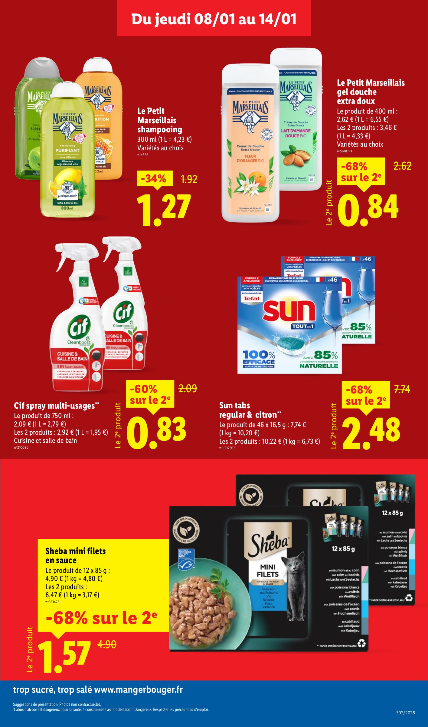 lidl - Catalogue Lidl - Les promos de la semaine valable du 08/01 au 14/01 - page: 15