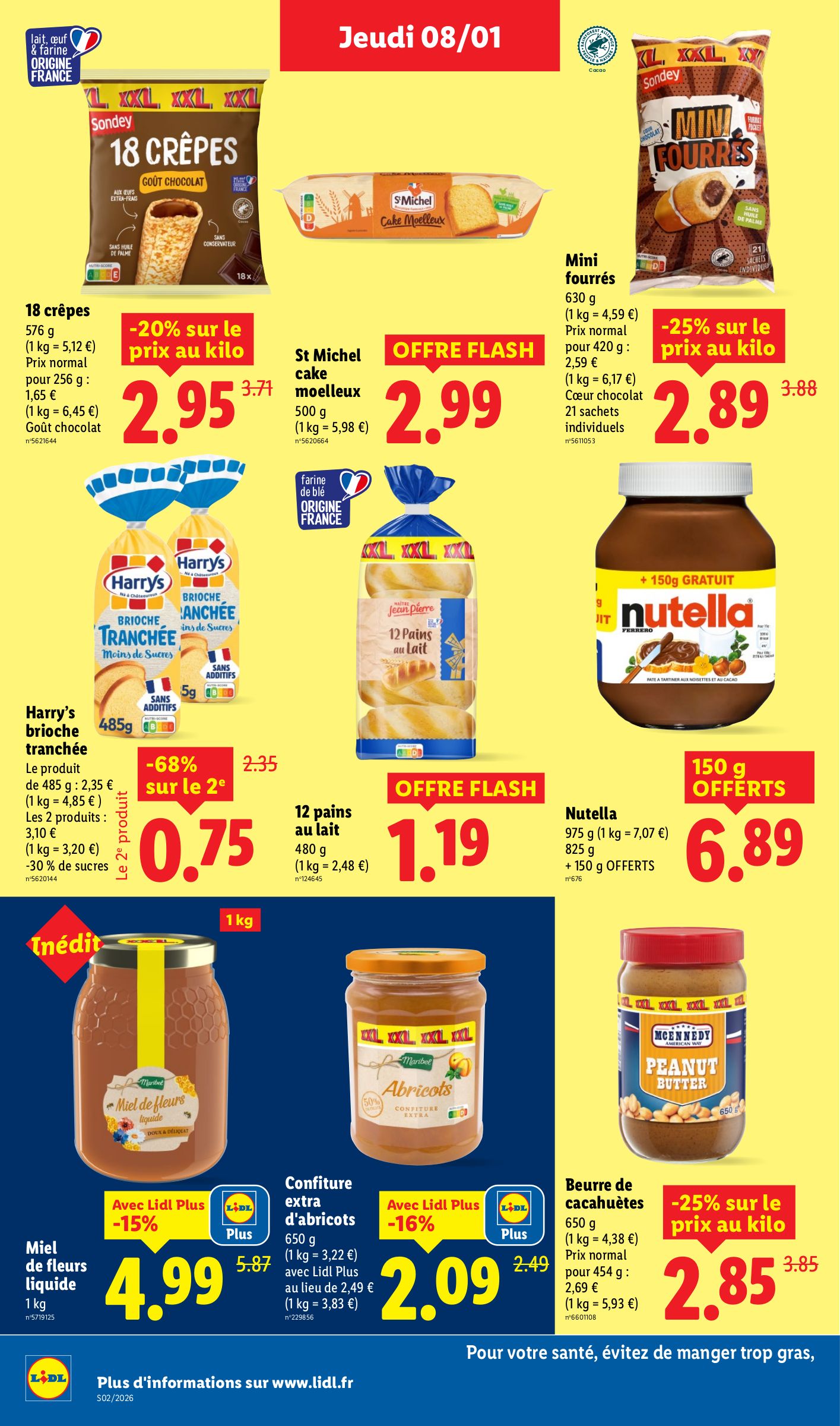 lidl - Catalogue Lidl - Les promos de la semaine valable du 08/01 au 14/01 - page: 22