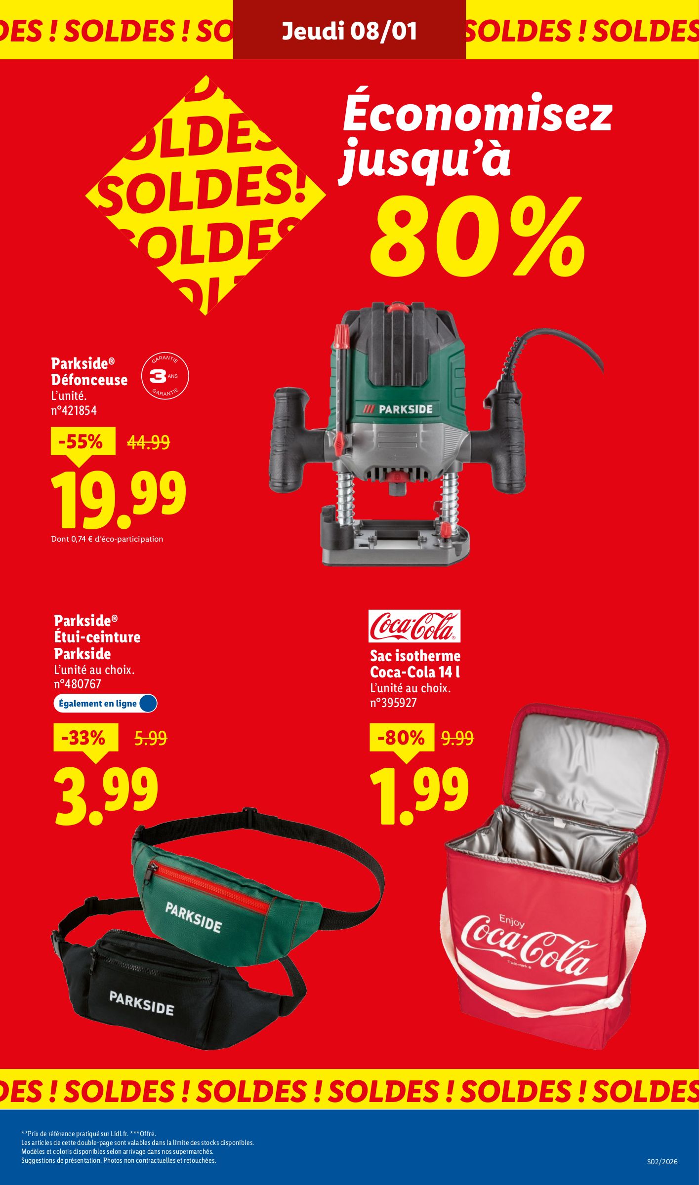 lidl - Catalogue Lidl - Les promos de la semaine valable du 08/01 au 14/01 - page: 43