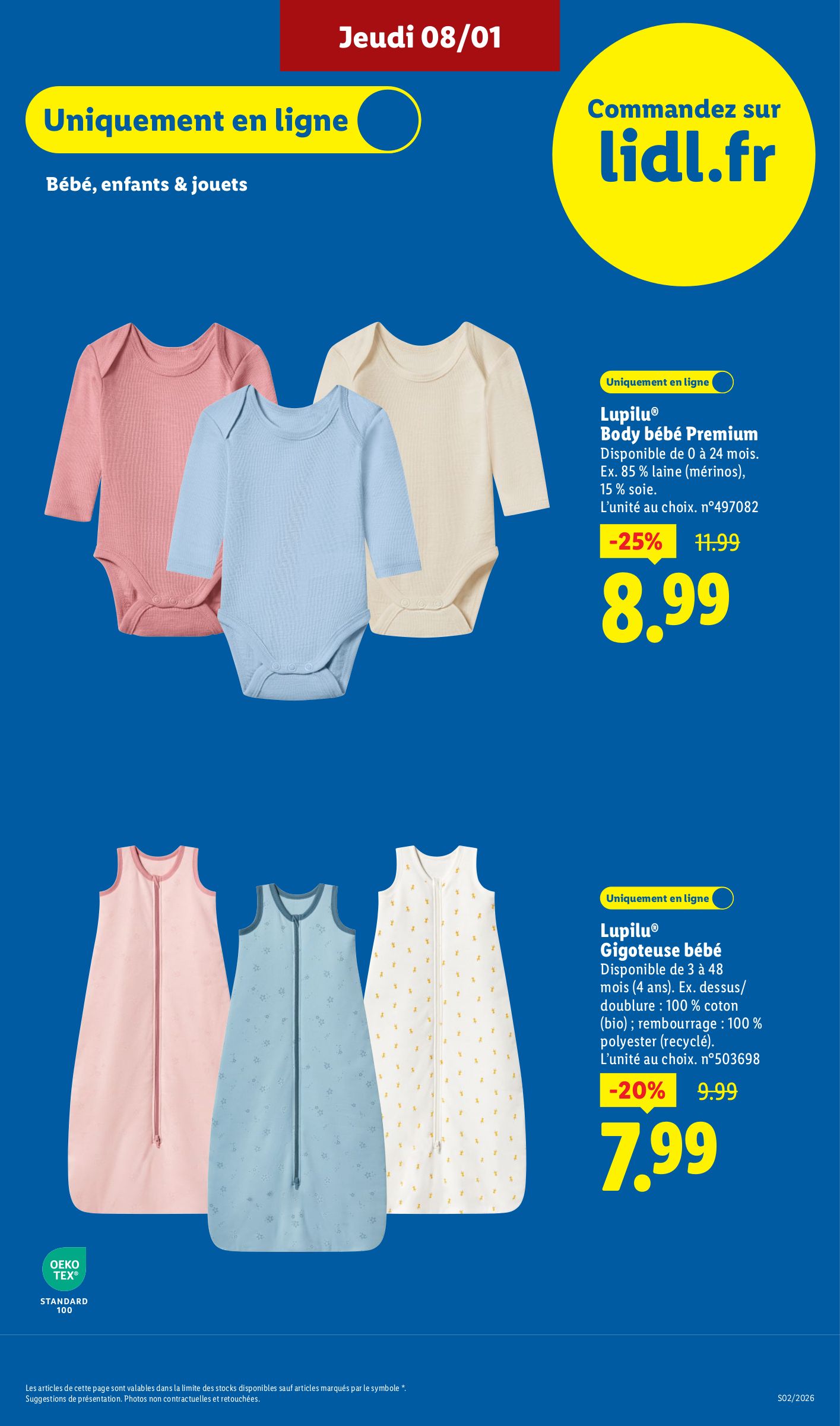 lidl - Catalogue Lidl - Les promos de la semaine valable du 08/01 au 14/01 - page: 57