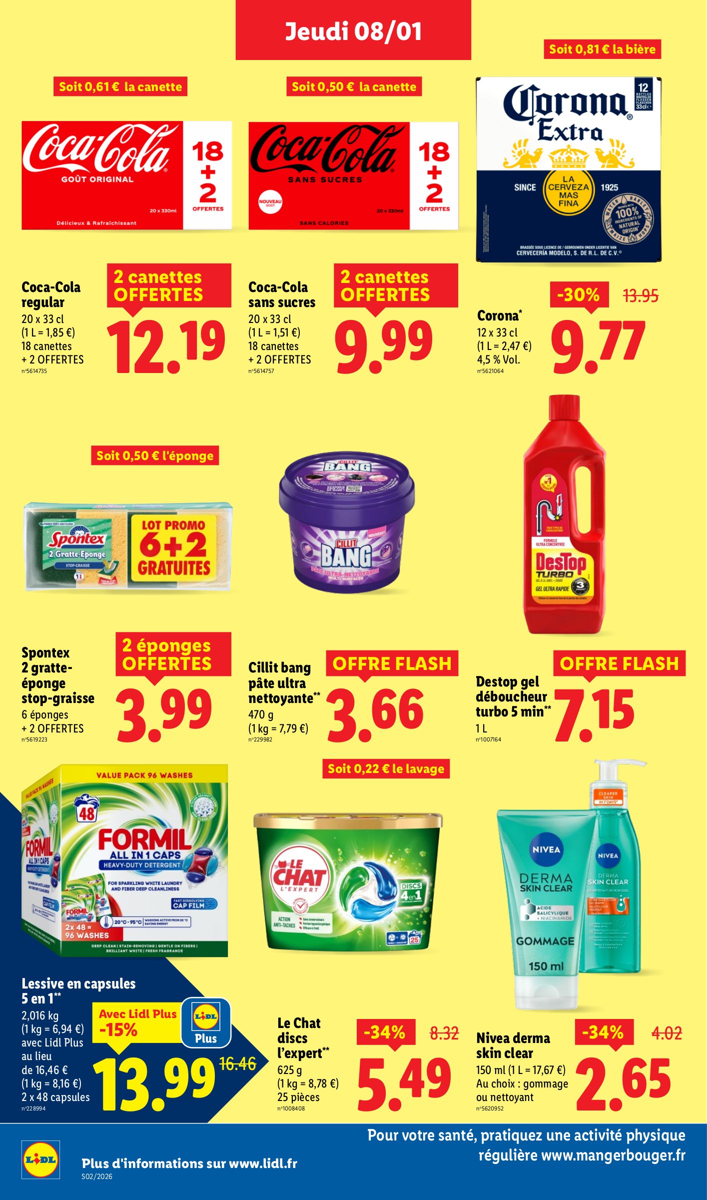 lidl - Catalogue Lidl - Les promos de la semaine valable du 08/01 au 14/01 - page: 24